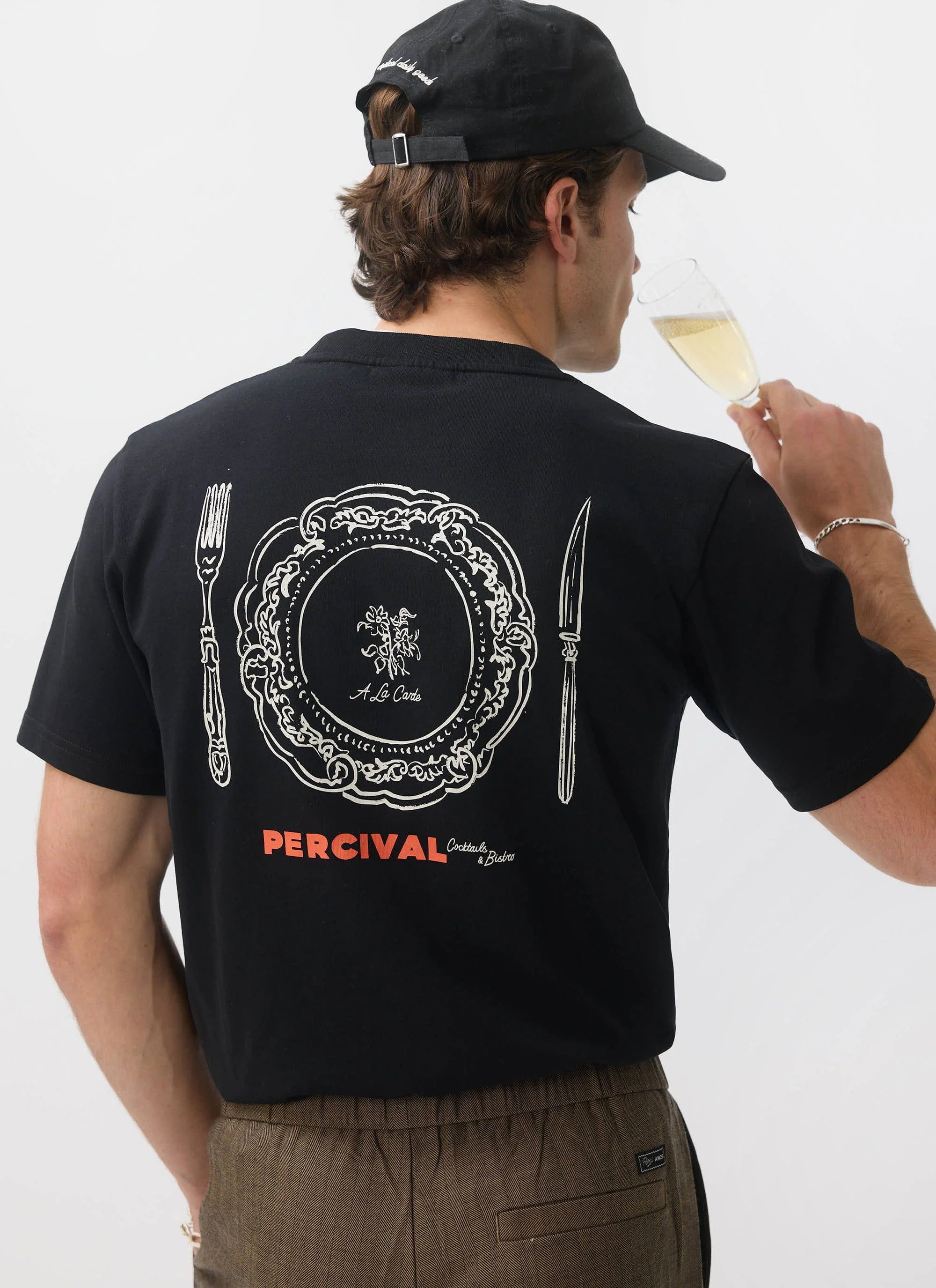À La Carte T Shirt | Organic Cotton | Black