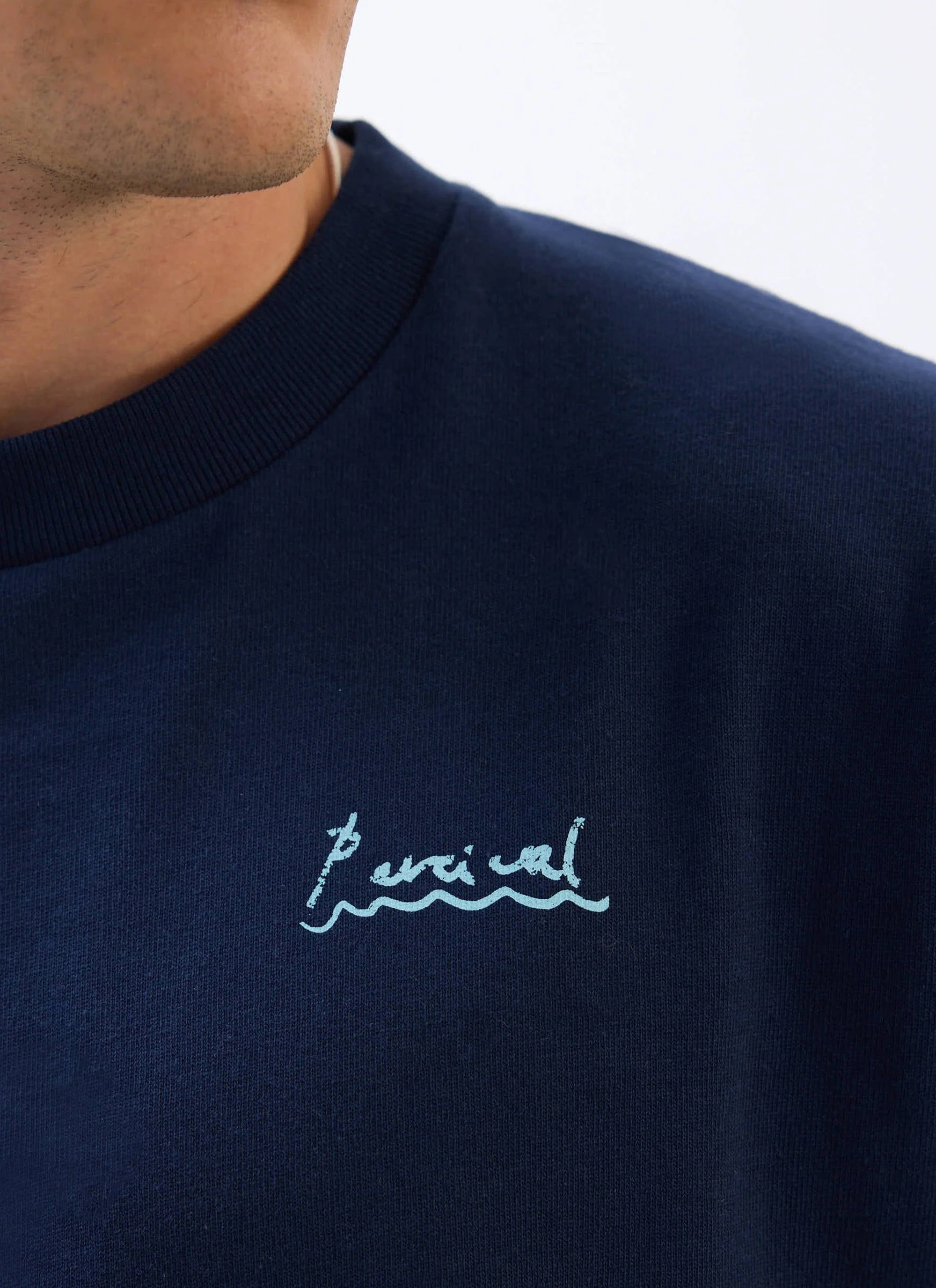 Amor Oversized T Shirt | Organic Cotton | Navy - Image 5