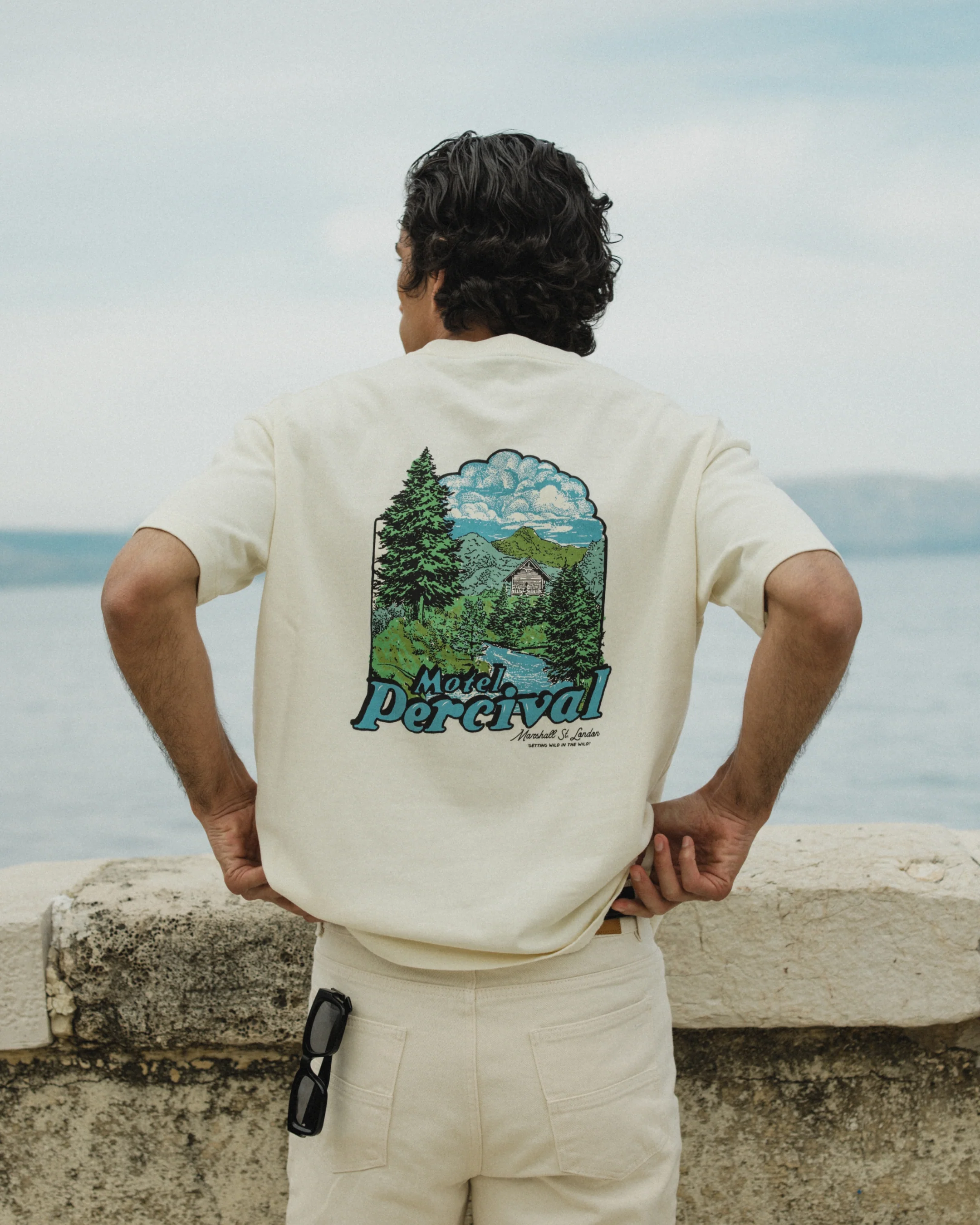 Arnold Oversized T Shirt | Organic Cotton | Cream