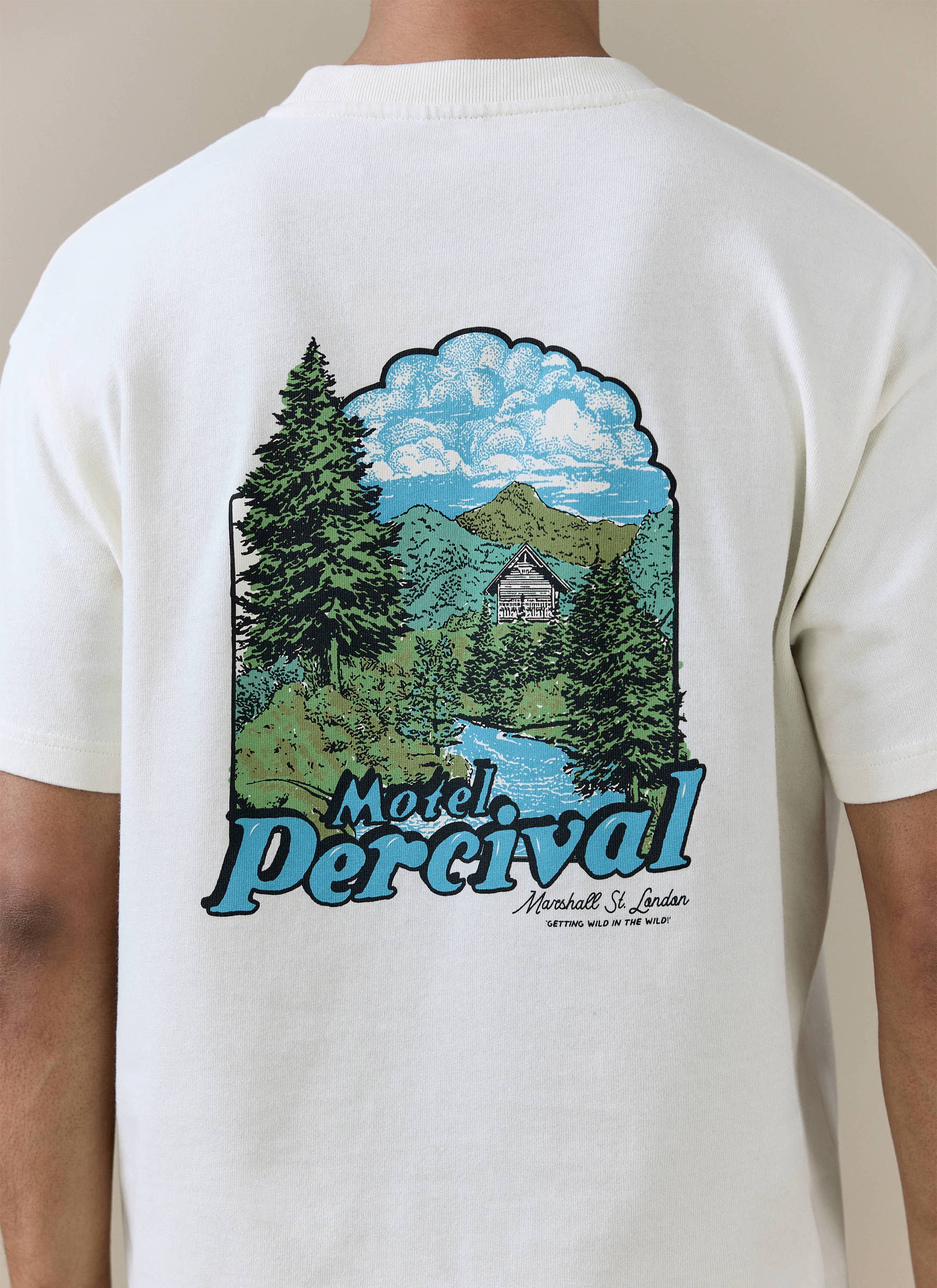 Arnold Oversized T Shirt | Organic Cotton | Cream - Image 5