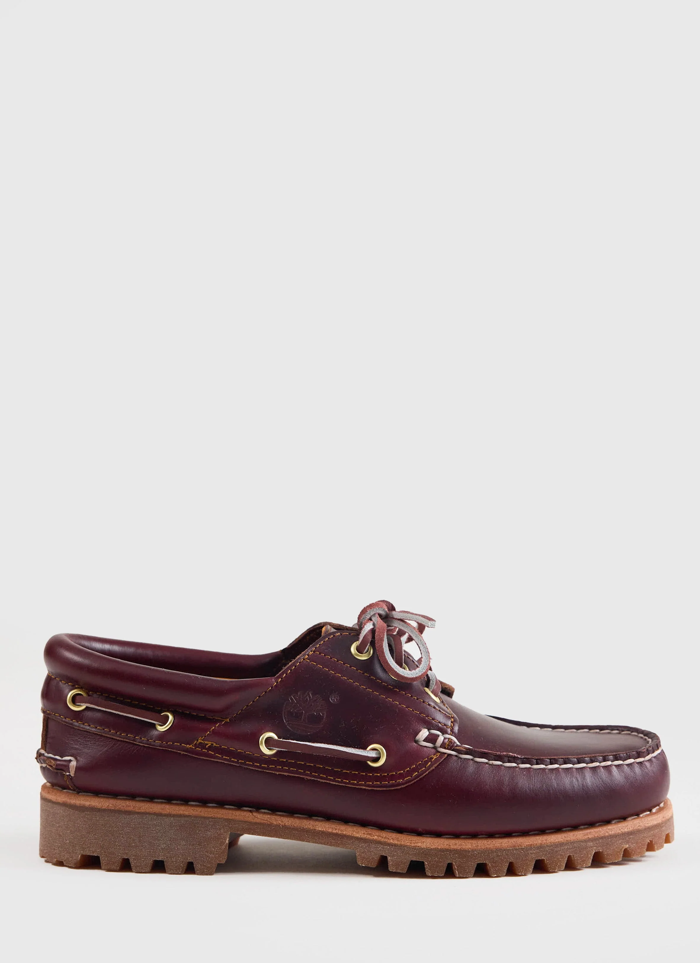Timberland | Authentic Boat Shoe | Burgundy - Image 4