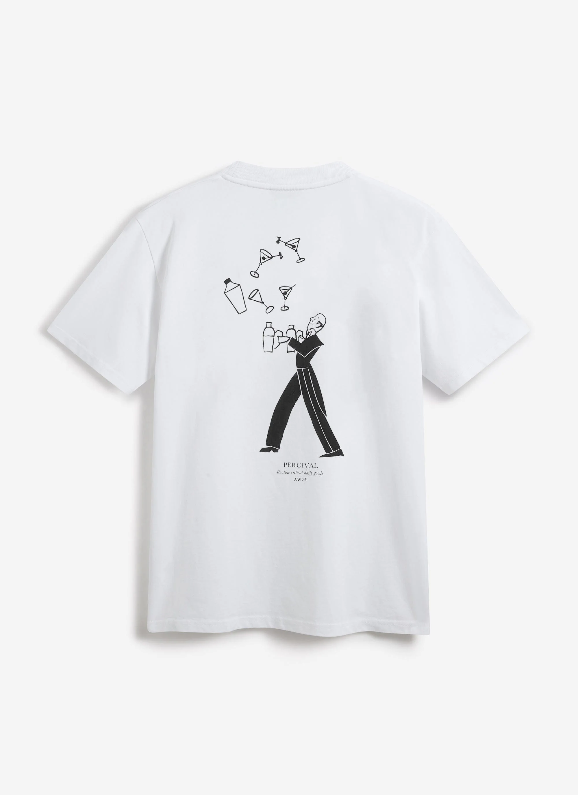 Bartender Oversized T Shirt | Organic Cotton | White