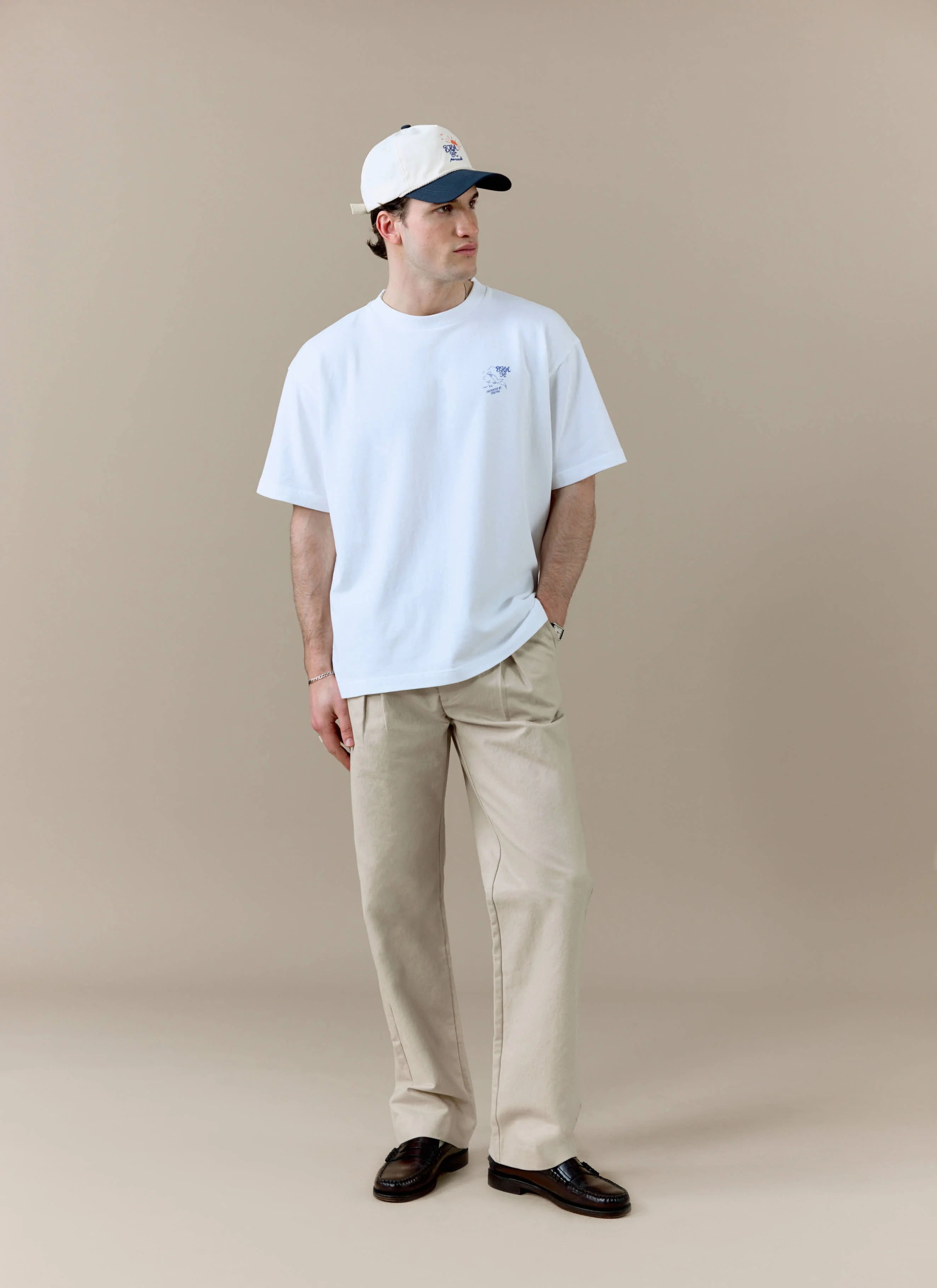 Beach Front T Shirt | Brighton & Hove Albion F.C. x Percival | White - Image 3