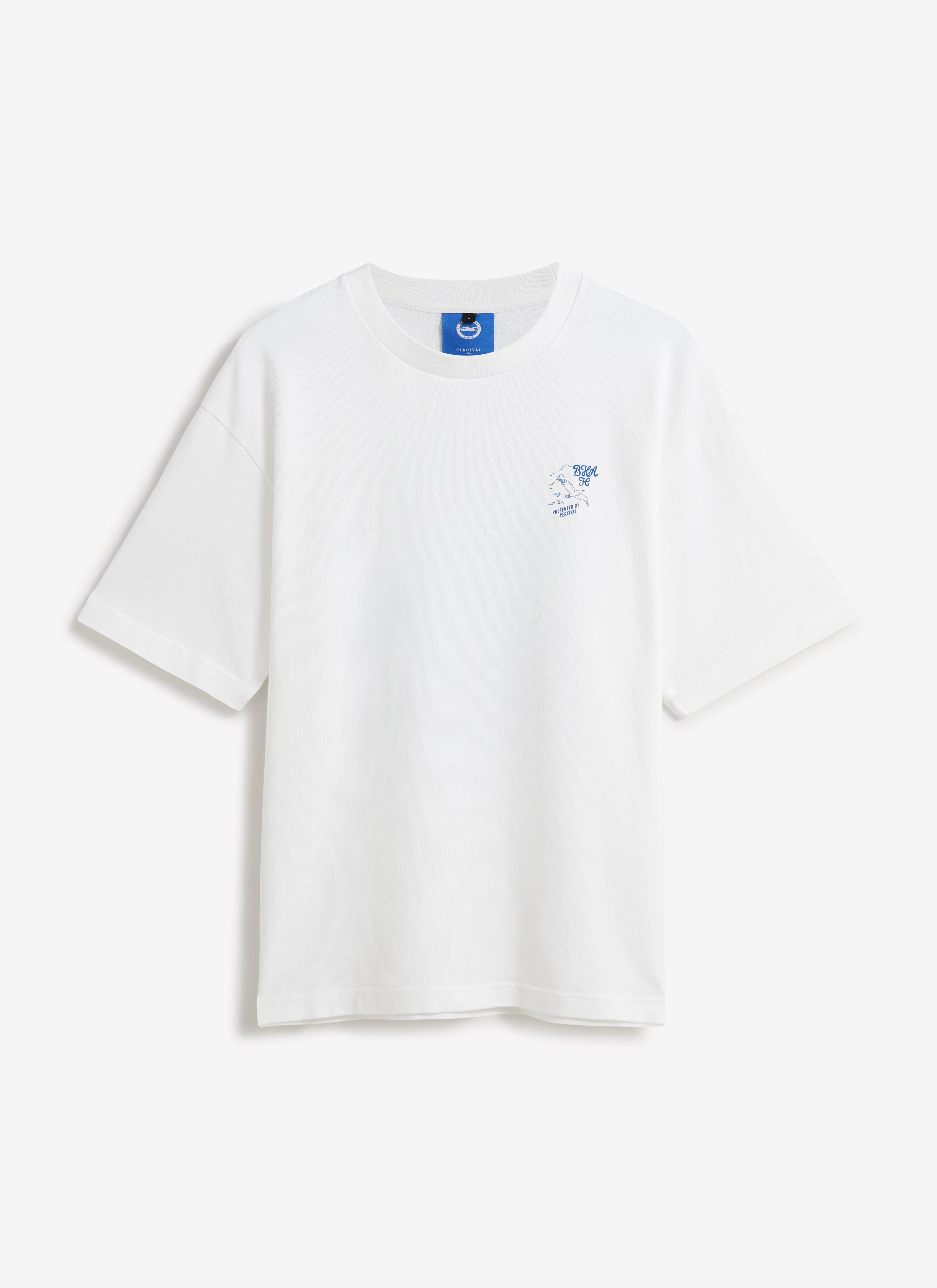 Beach Front T Shirt | Brighton & Hove Albion F.C. x Percival | White - Image 7