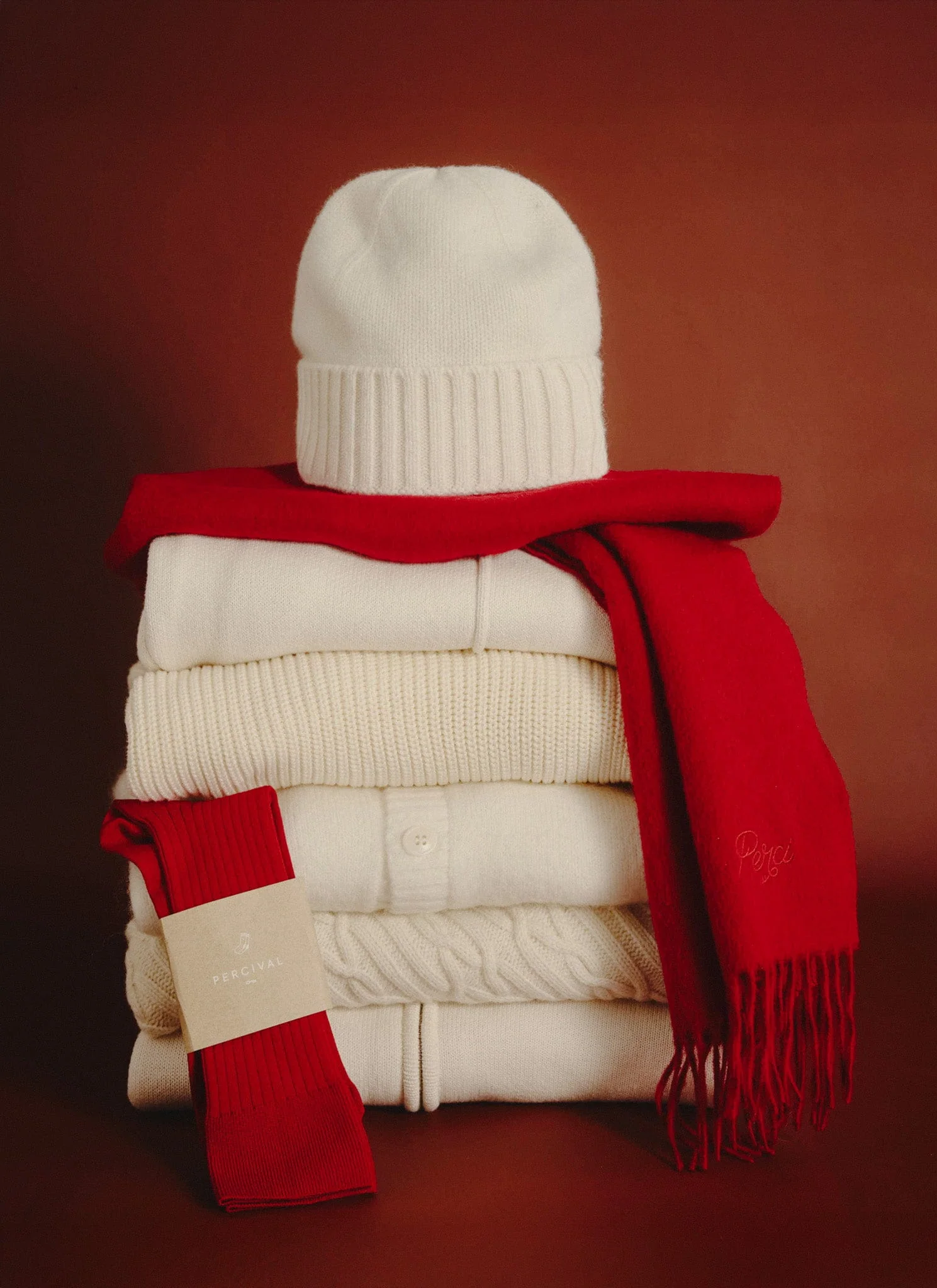 Beanie | Wool | Cream - Image 3