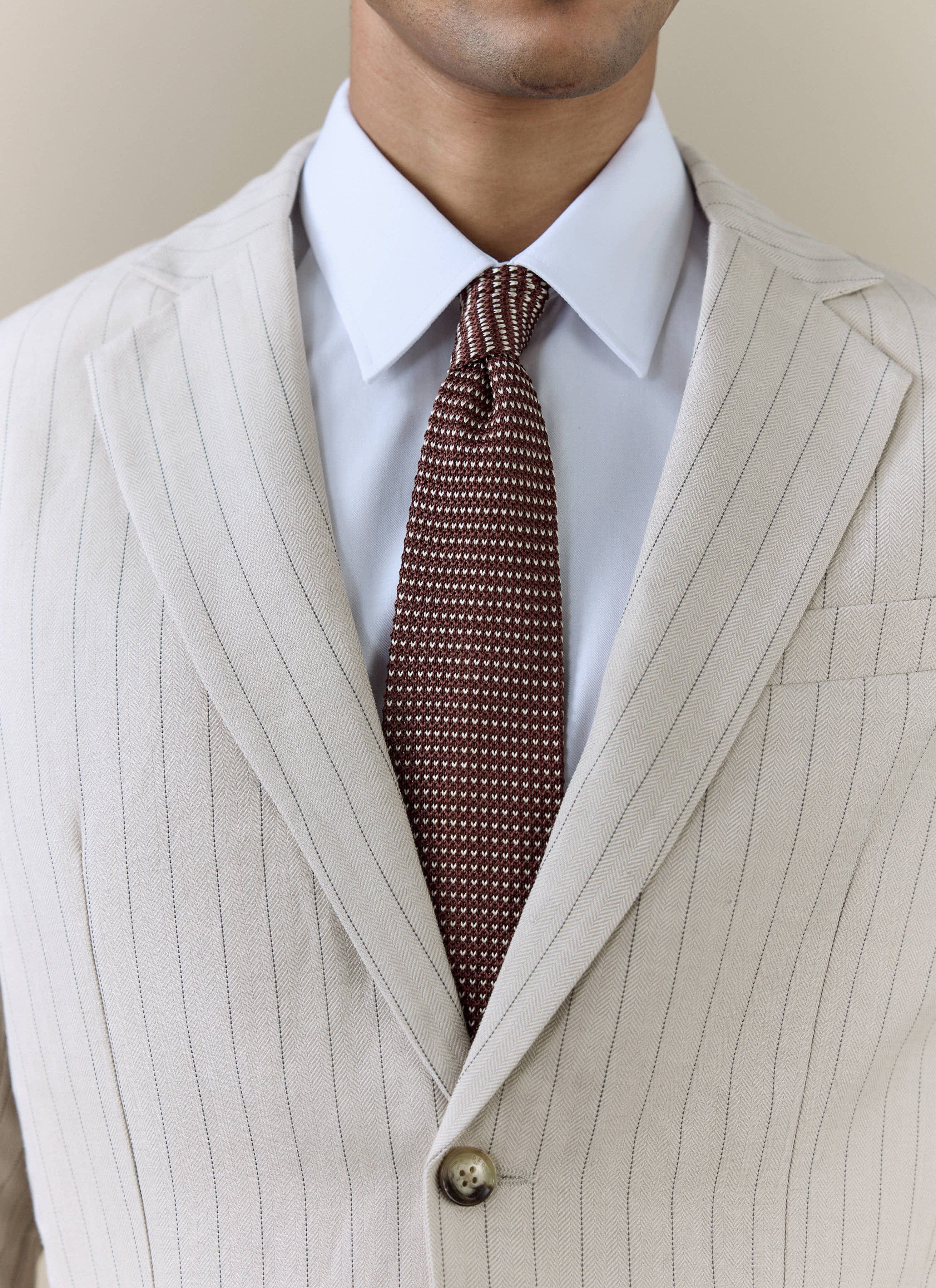 Birdeye Tie | Silk | Espresso