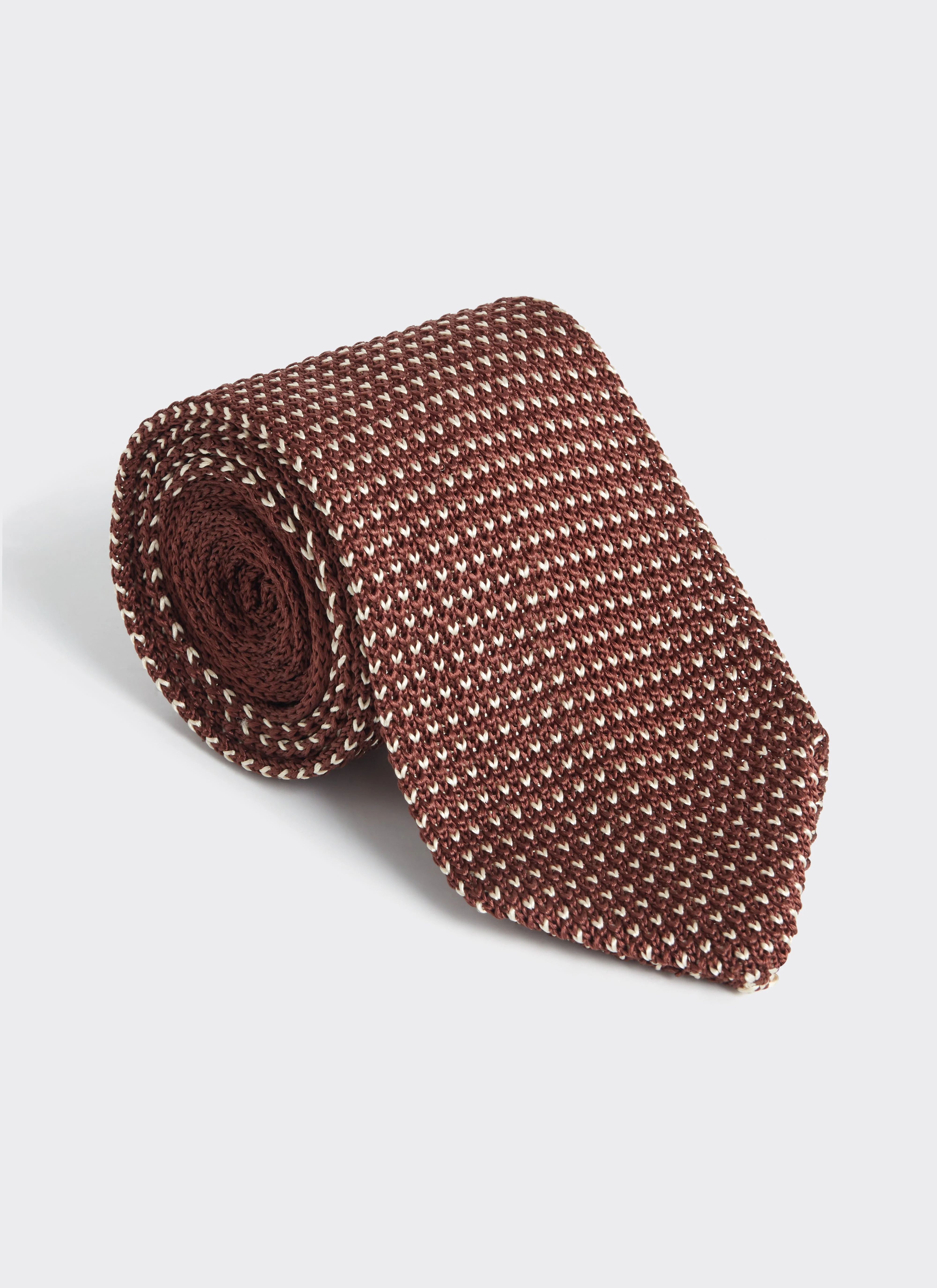 Birdeye Tie | Silk | Espresso - Image 2