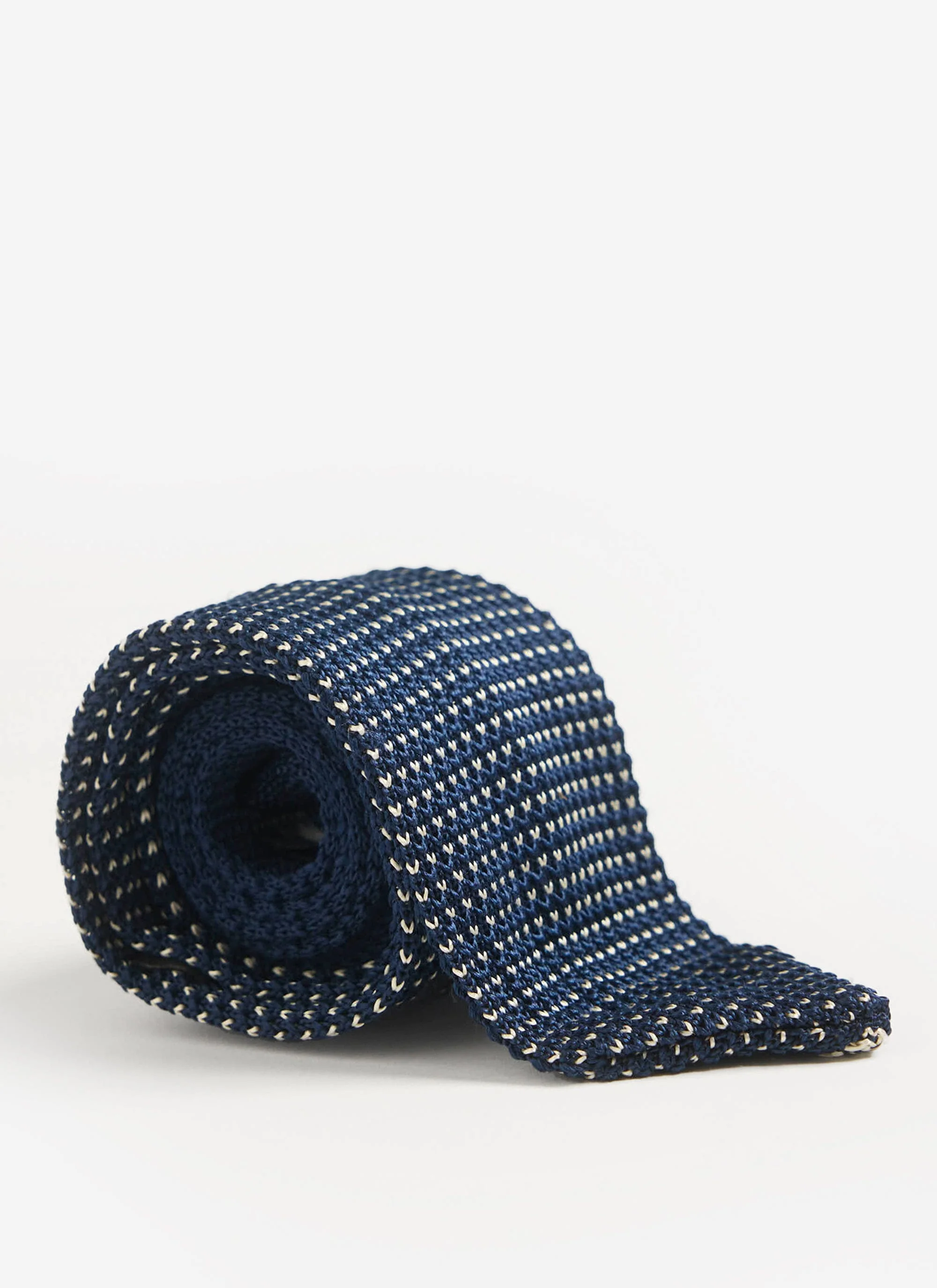 Birdseye Silk Tie | Blue