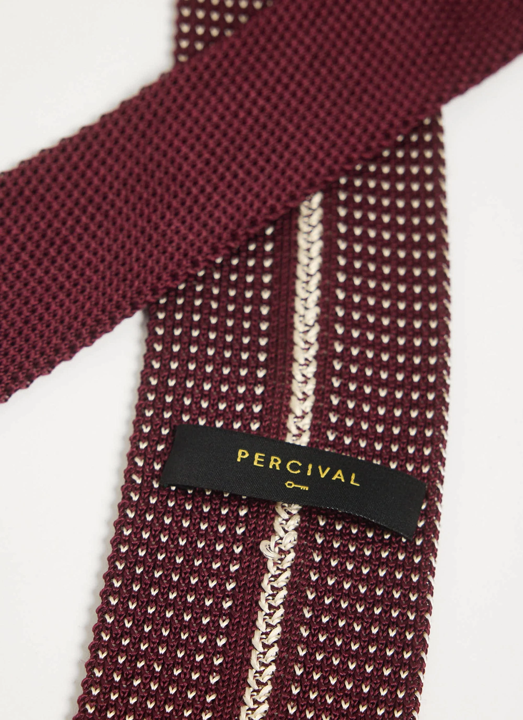 Birdseye Silk Tie | Red - Image 4