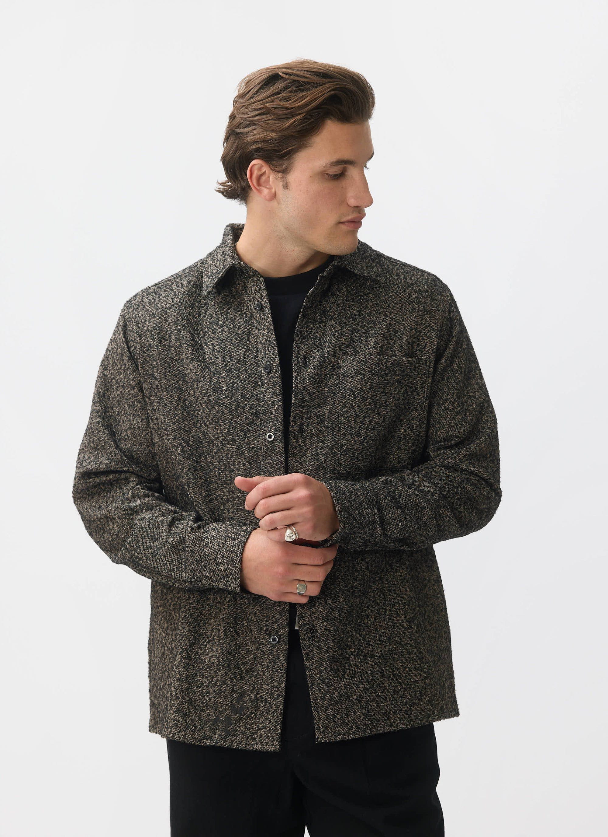 Blyton Long Sleeve Shirt | Grey