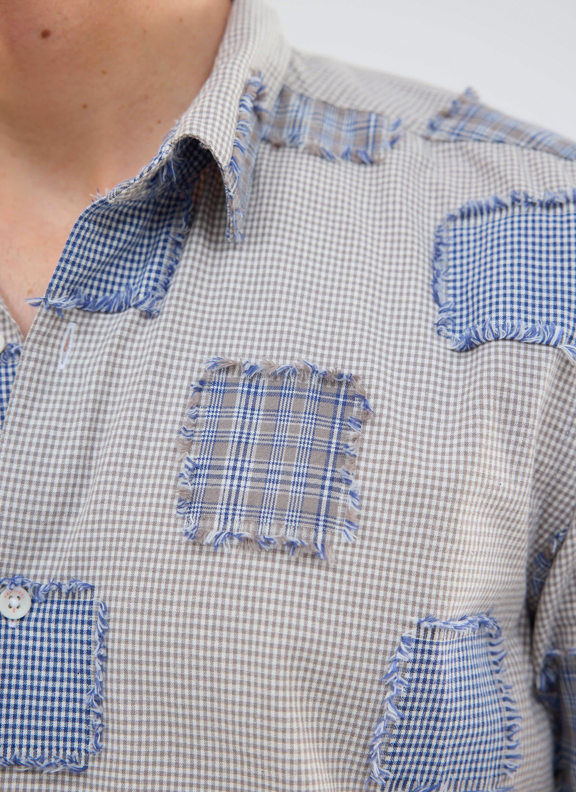 Bruno Boxy Clerk Shirt | Grey - Image 3