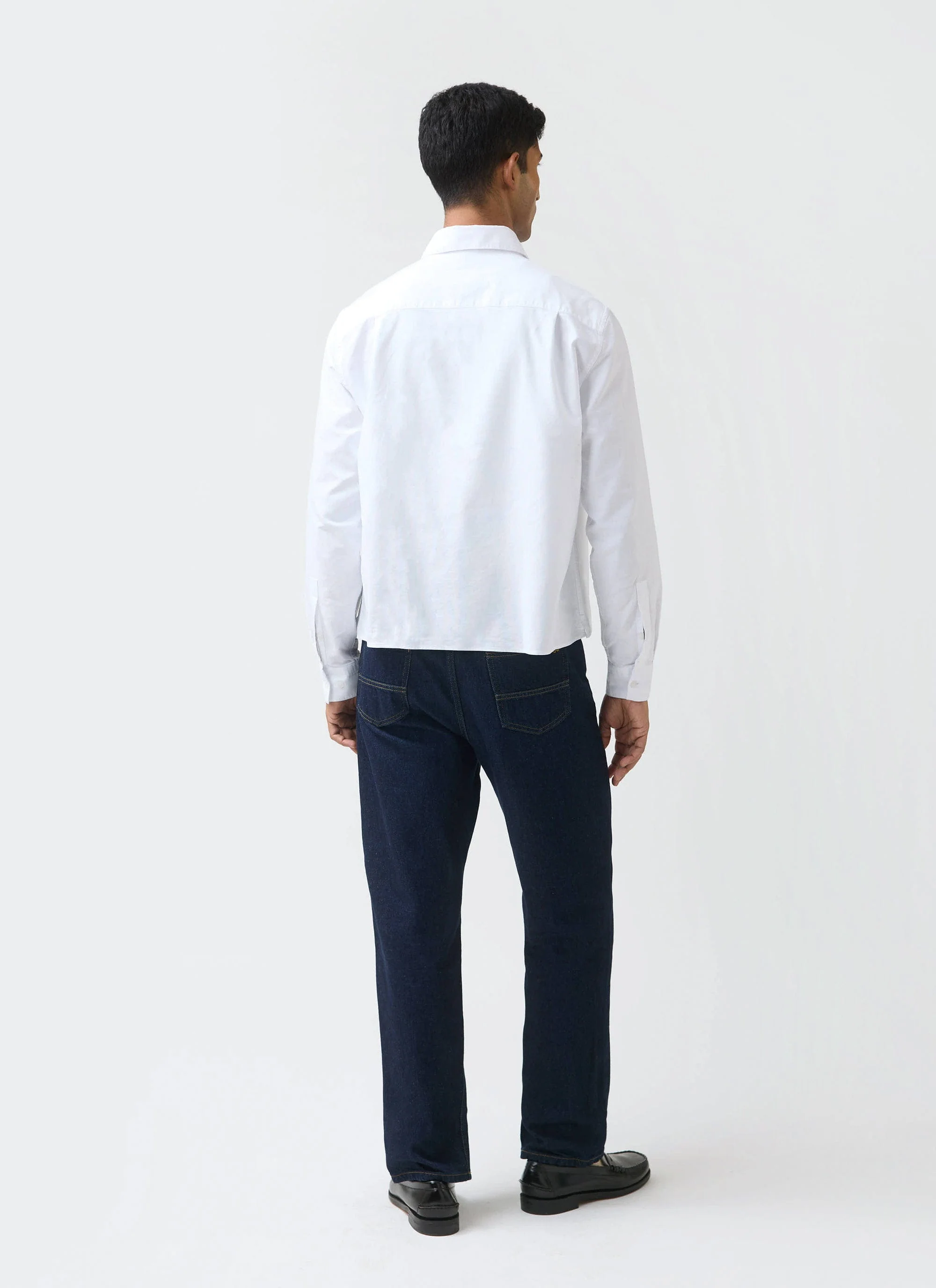 Button Down Boxy Shirt | Percival x Guinness | White - Image 4
