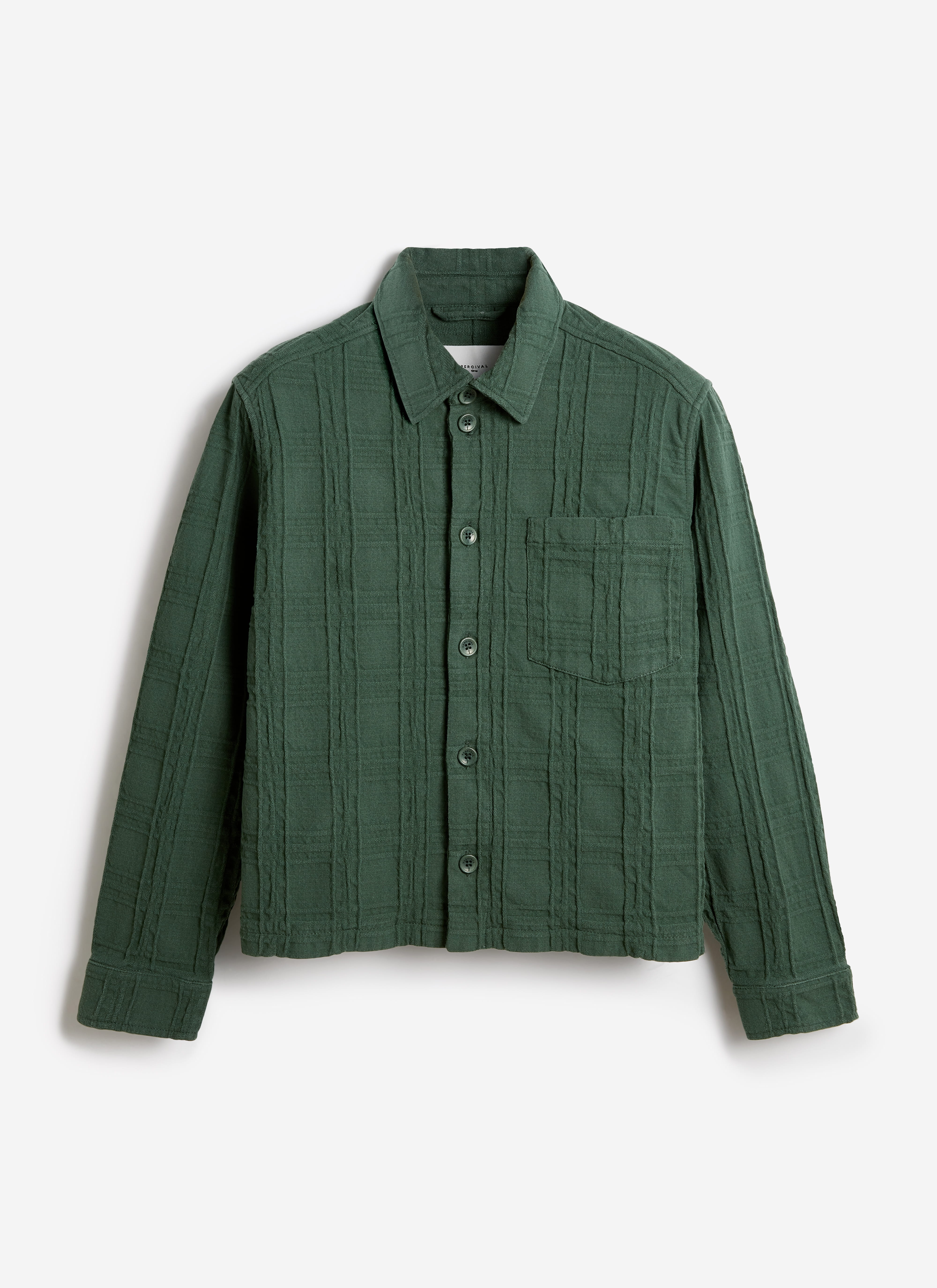 Canyon Heavyweight Overshirt | Cotton | Forest - Image 6