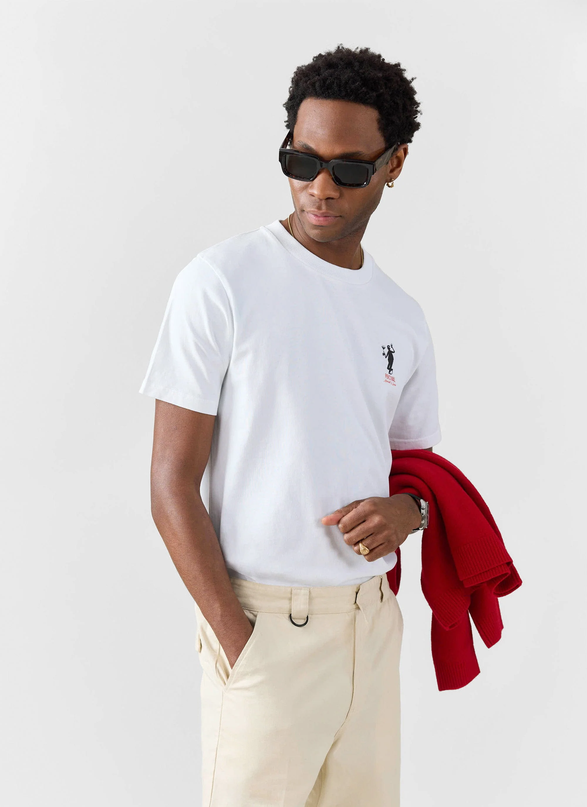 Carlo Mixologist T Shirt | Organic Cotton | White - Image 3