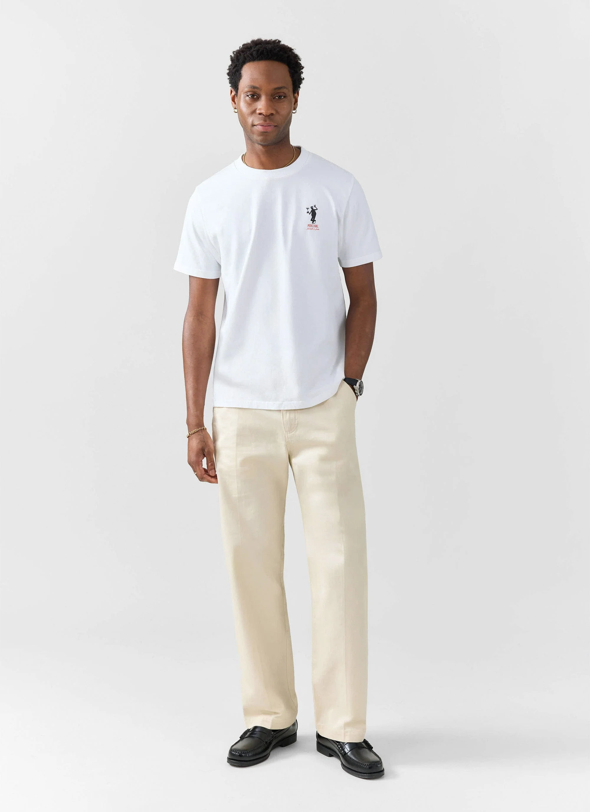 Carlo Mixologist T Shirt | Organic Cotton | White - Image 4