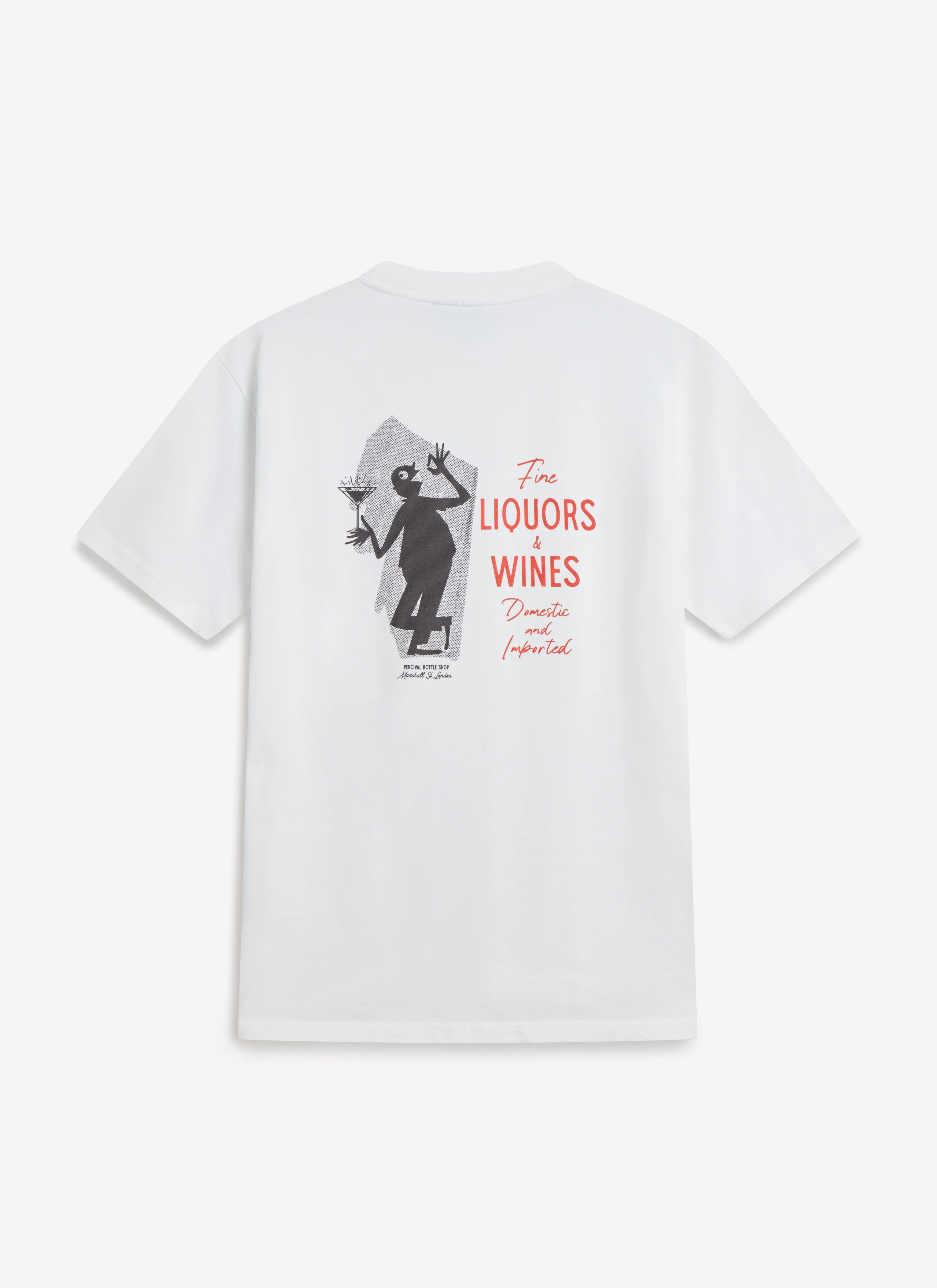 Carlo Mixologist T Shirt | Organic Cotton | White - Image 5