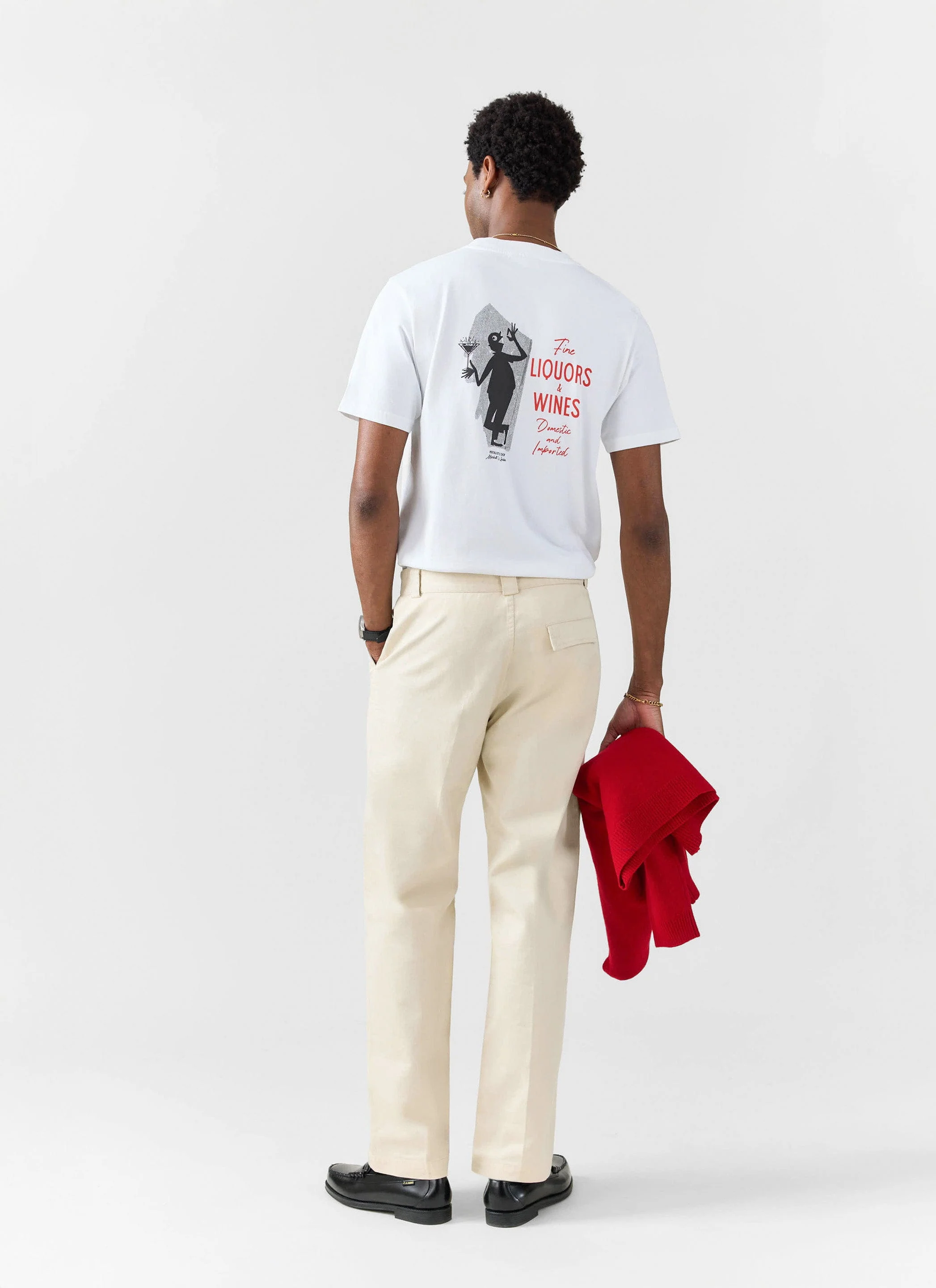Carlo Mixologist T Shirt | Organic Cotton | White - Image 7