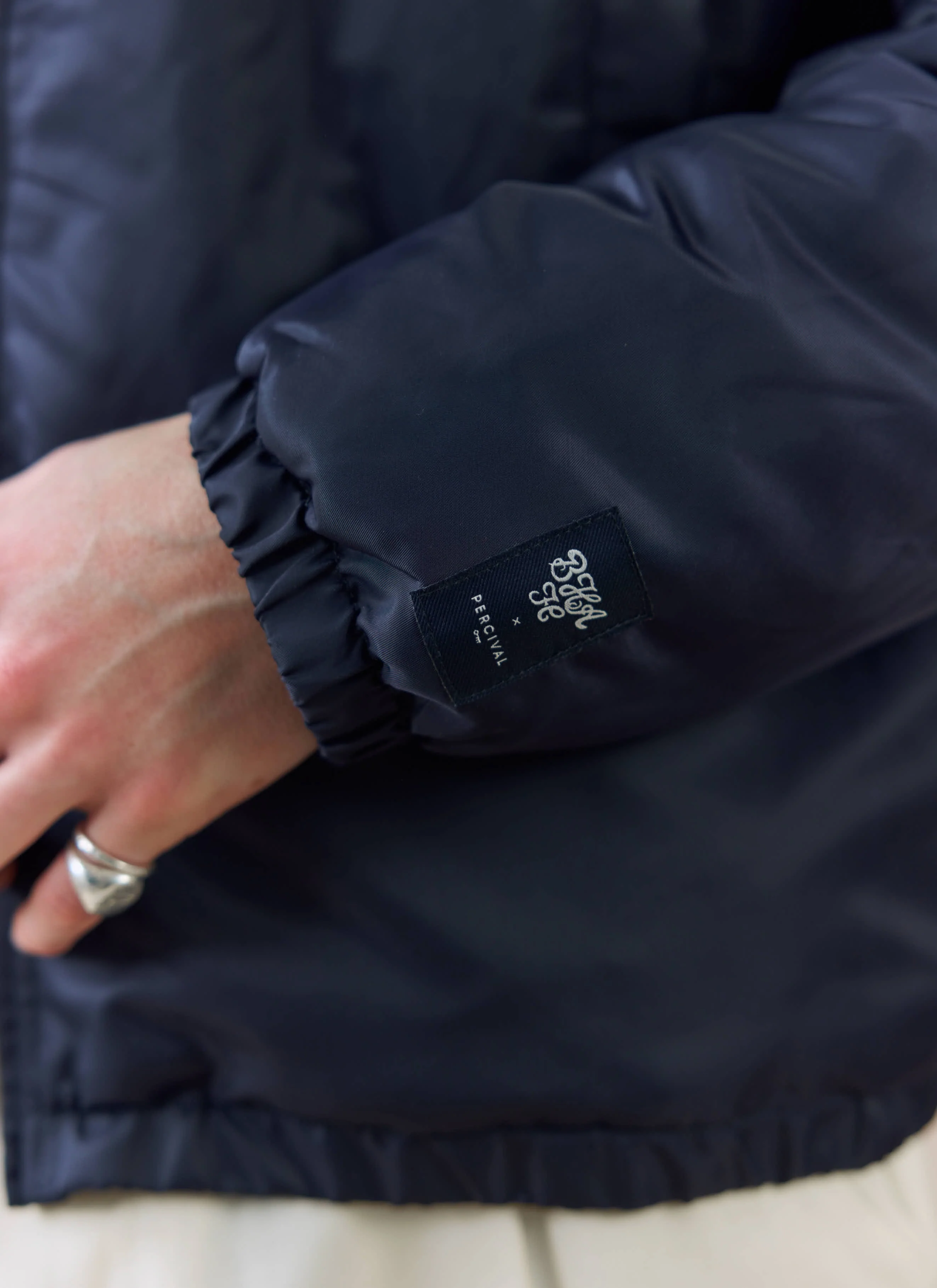 Coach Jacket | Brighton & Hove Albion F.C. x Percival | Navy - Image 6