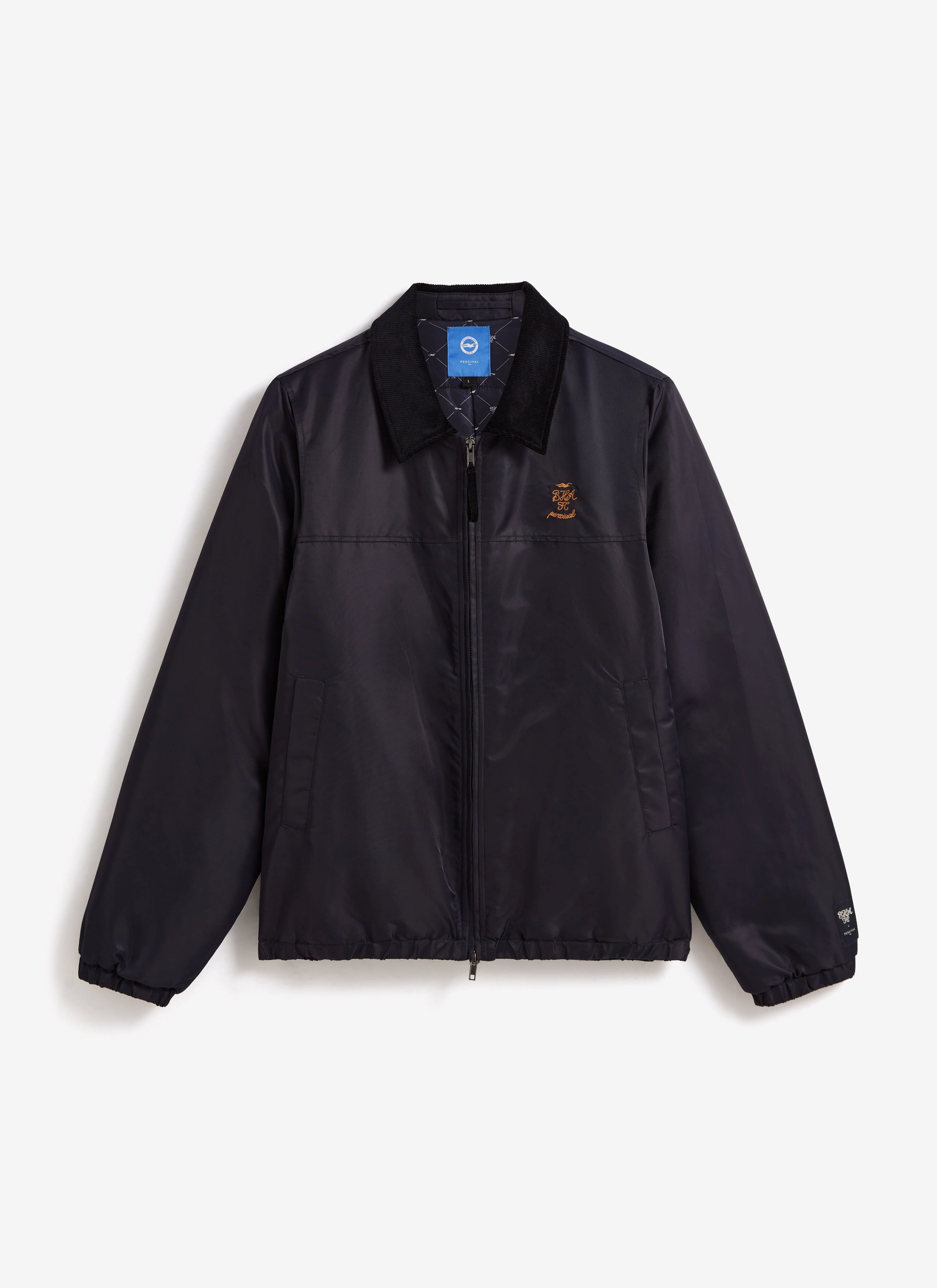 Coach Jacket | Brighton & Hove Albion F.C. x Percival | Navy - Image 9