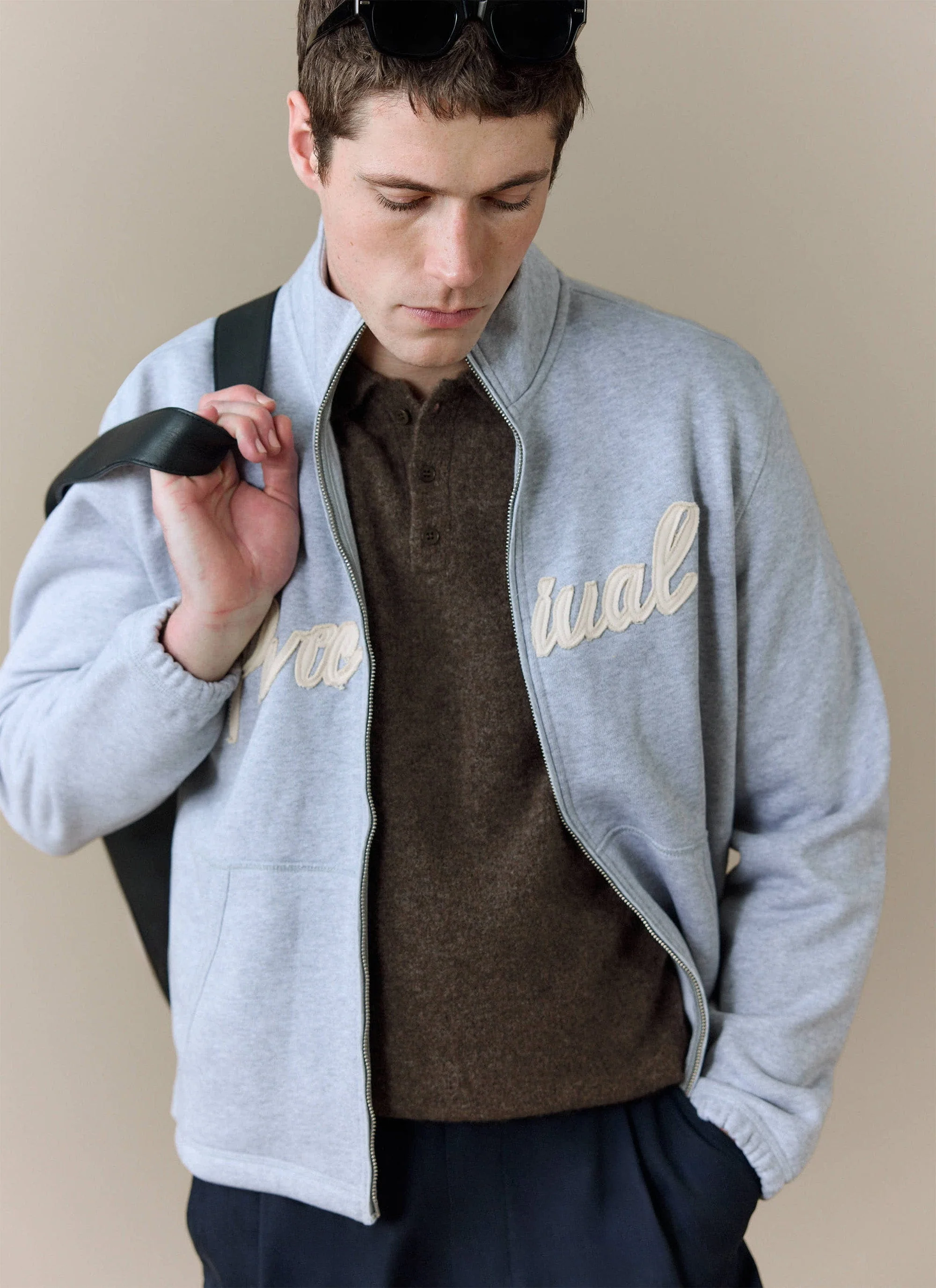 Collins Knitted Polo | Yak | Espresso - Image 6