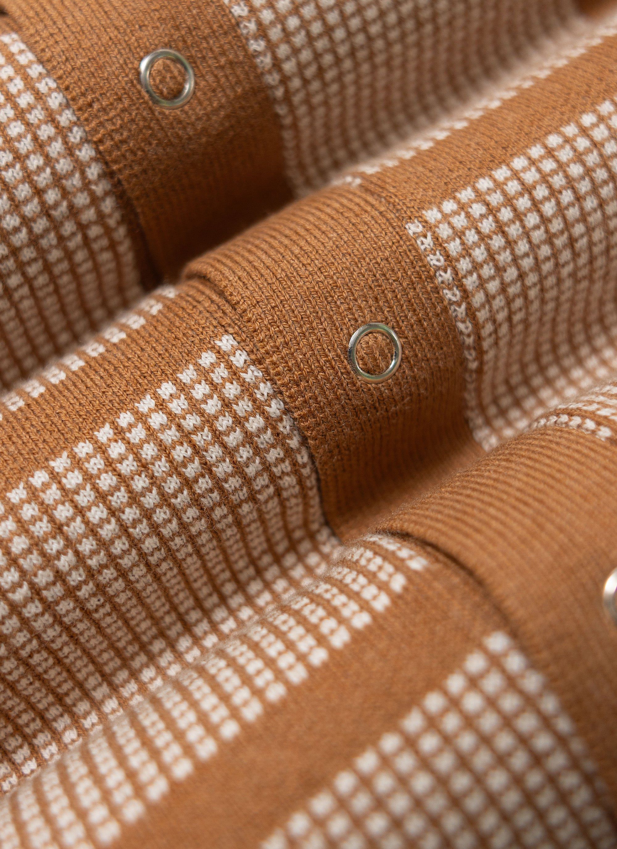 Costa Knitted Shirt | Cotton | Tobacco - Image 8