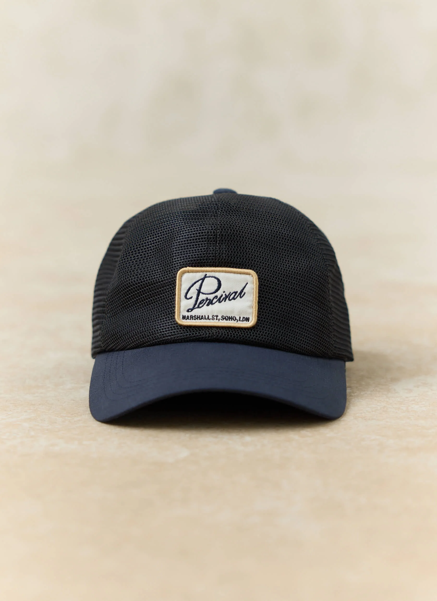 Damien Mesh Trucker Cap | Cotton | Navy - Image 4