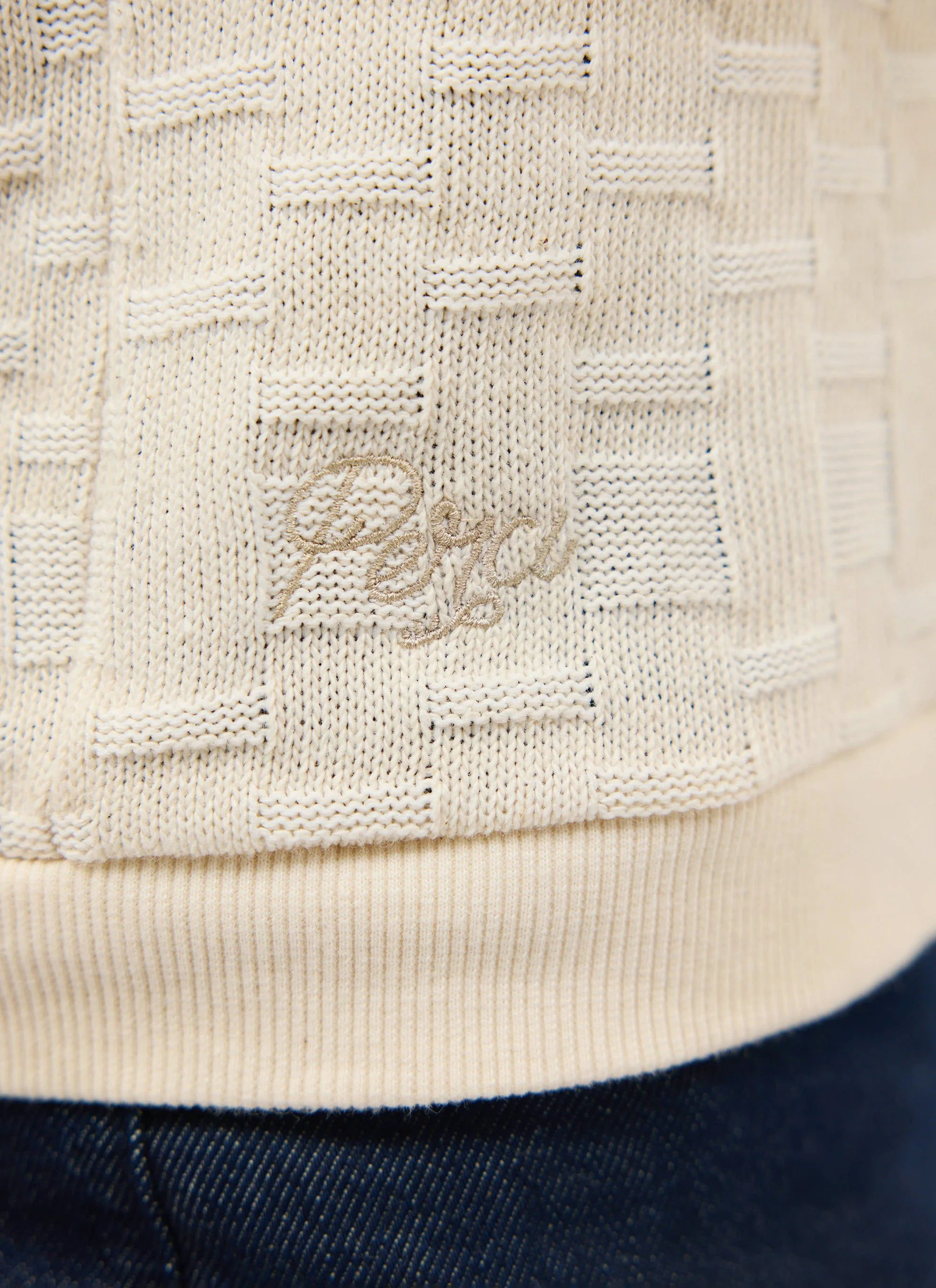 Deck Negroni Knitted Shirt | Cotton | Cream - Image 6