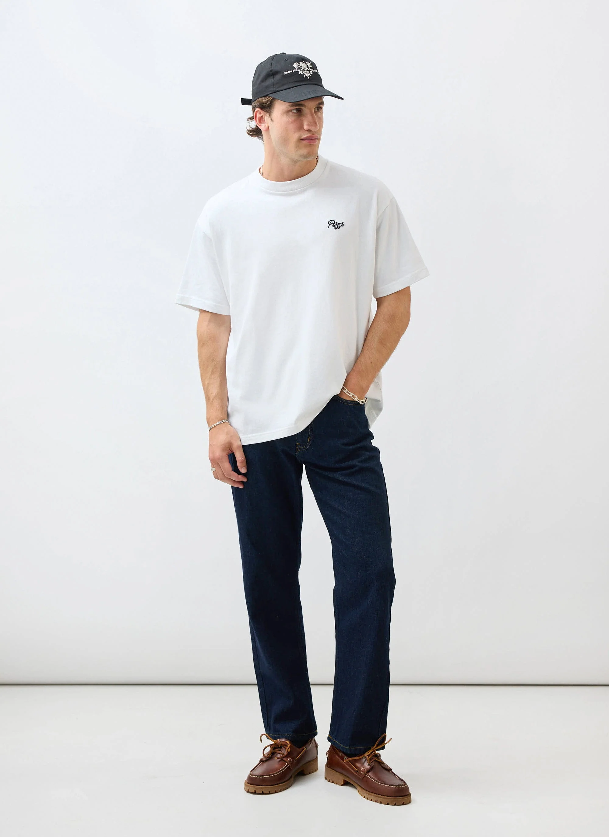 Du Temps Oversized T Shirt | Cotton | White - Image 2