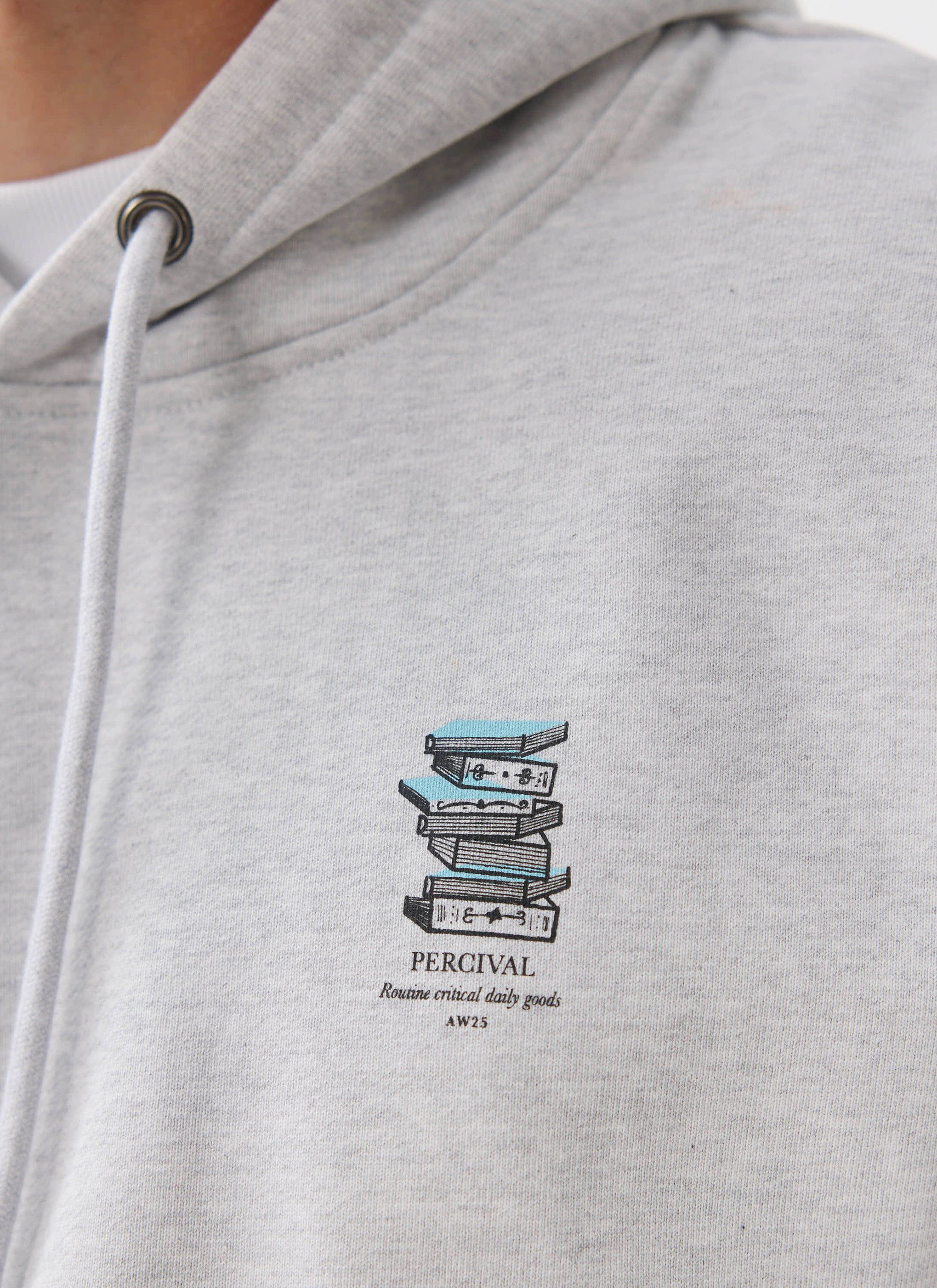 Duke Hoodie | Cotton | Grey - Image 4