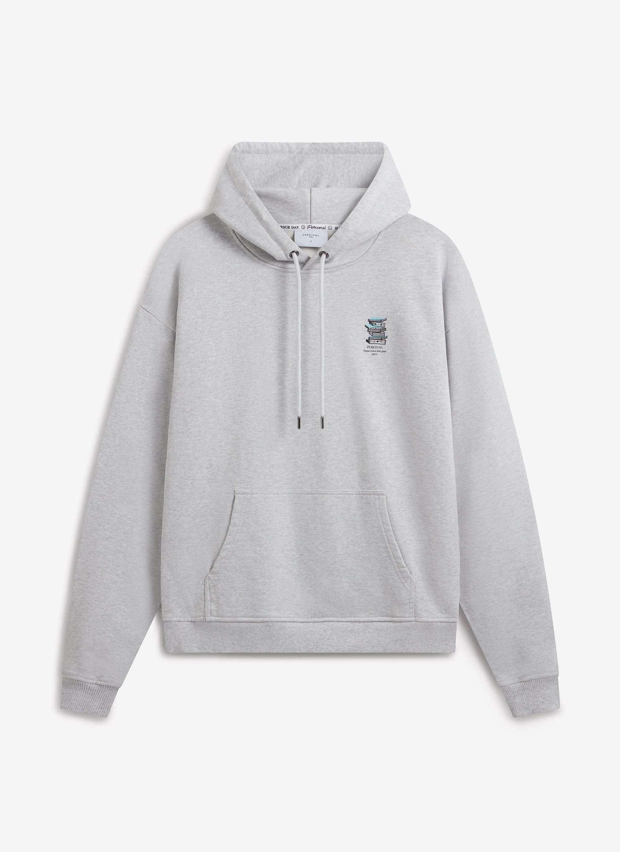 Duke Hoodie | Cotton | Grey - Image 6