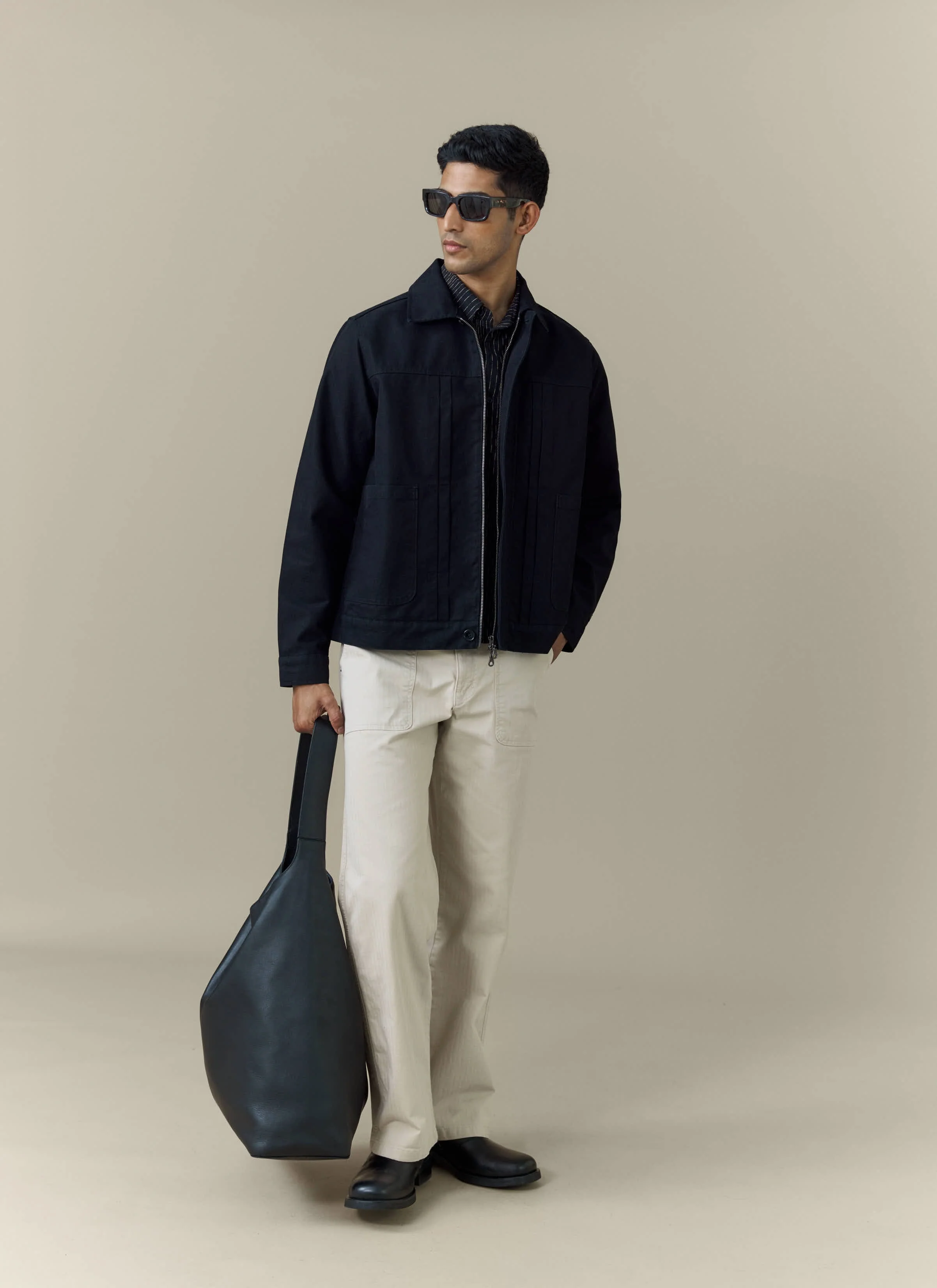Ernst Jacket | Cotton | Black - Image 2
