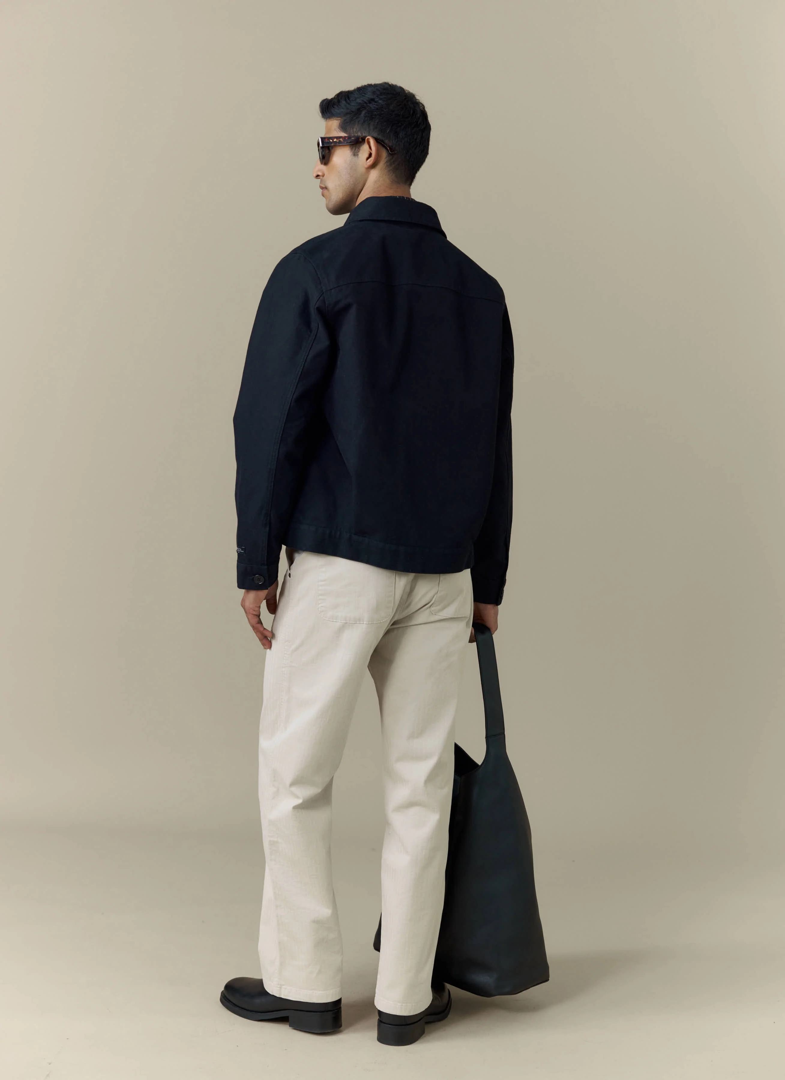 Ernst Jacket | Cotton | Black - Image 3