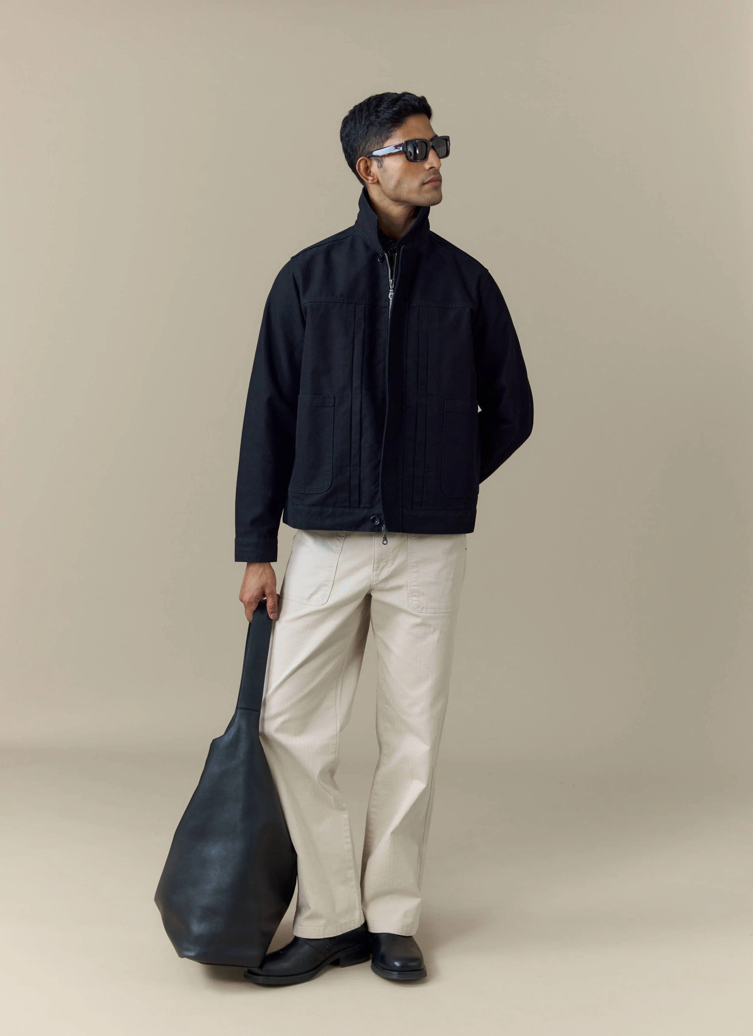 Ernst Jacket | Cotton | Black - Image 8