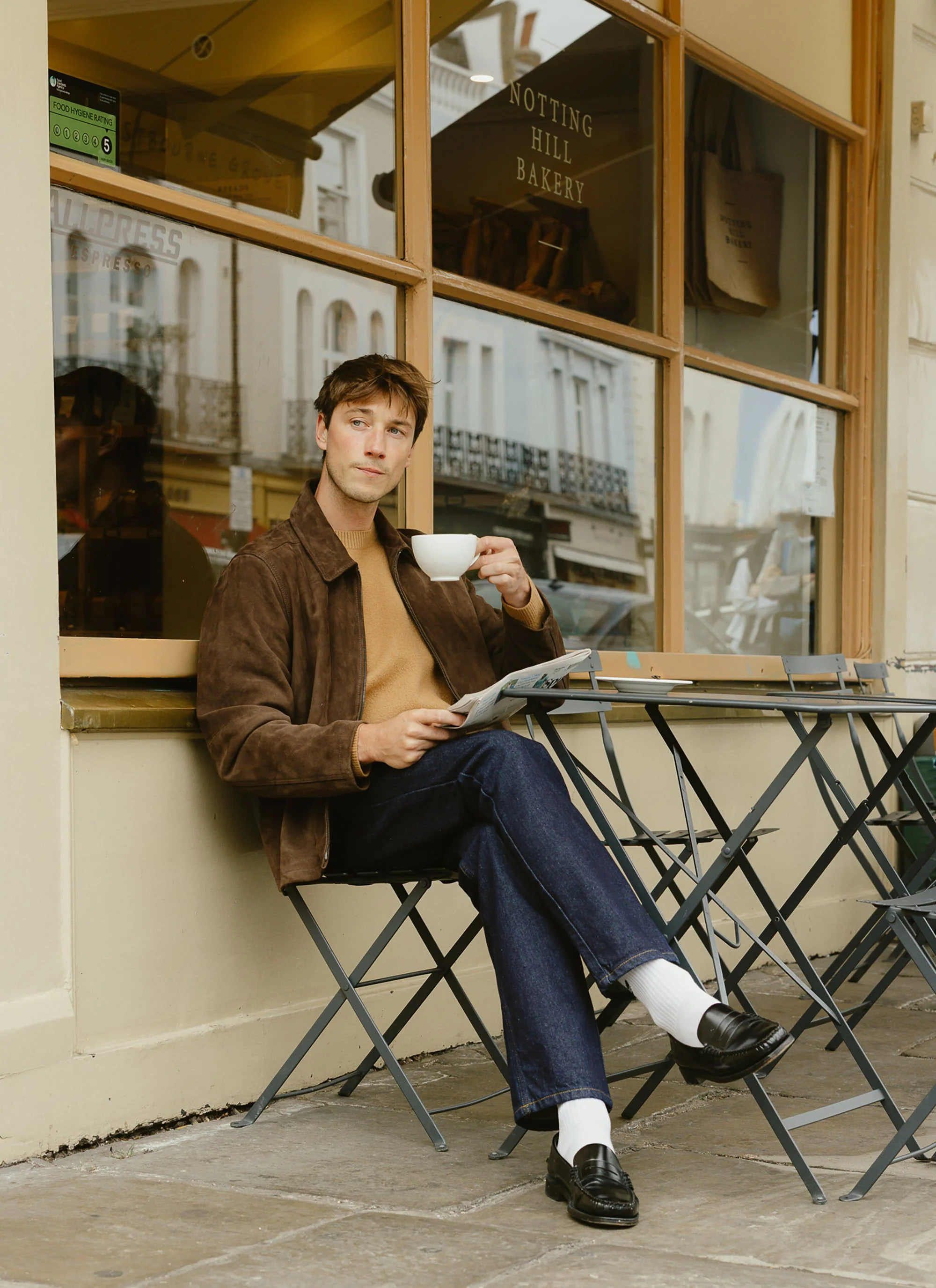 Felted Relaxed Jumper | Wool | Brown - Image 3
