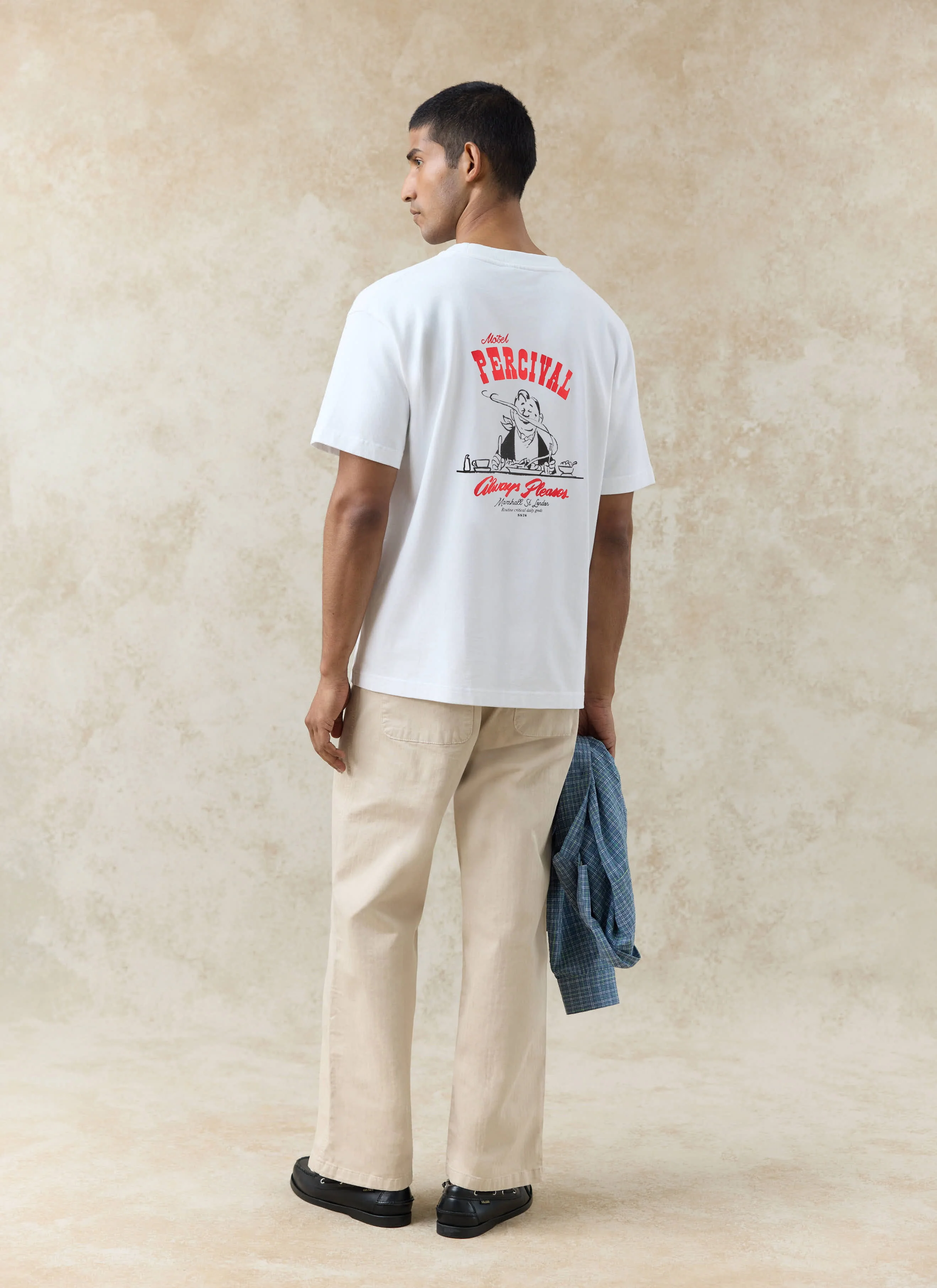 Gordon Oversized T Shirt | Organic Cotton | White