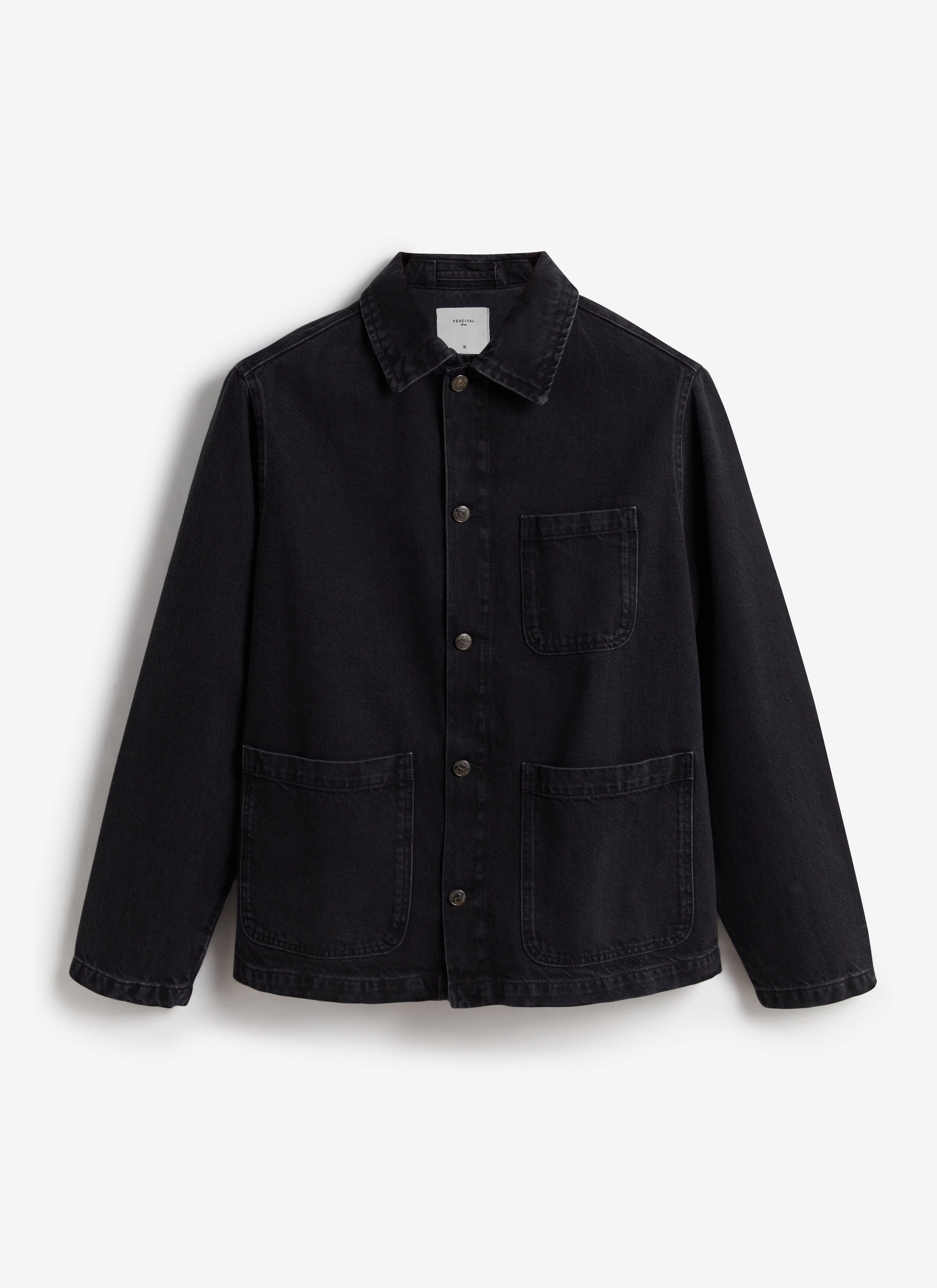 Gove Chore Jacket | Denim | Black - Image 7