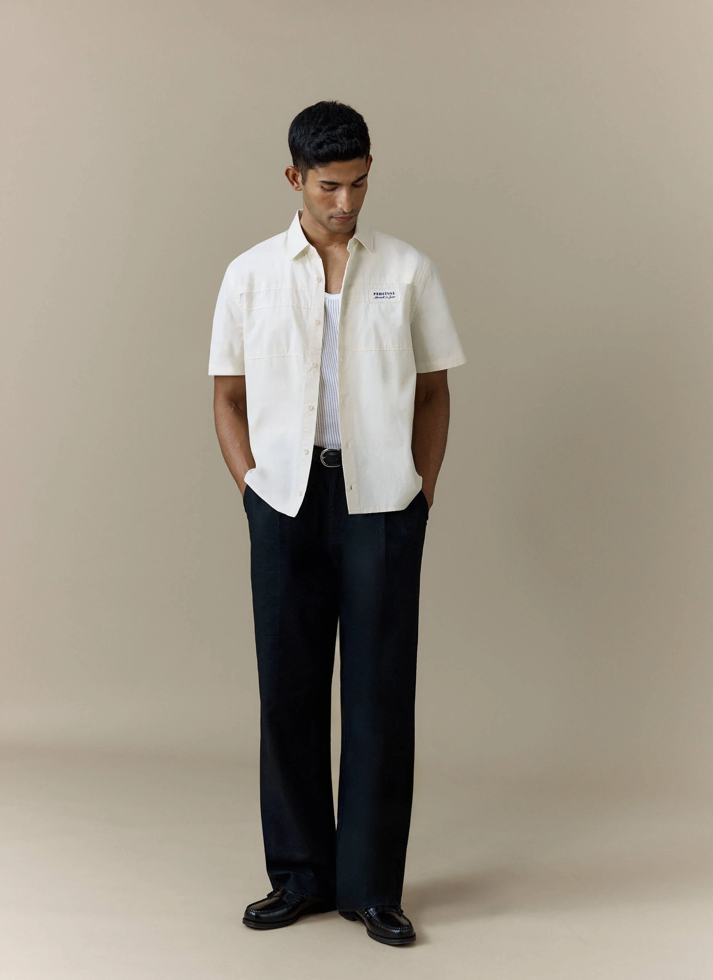 Harlow Boxy Shirt | Cotton | Cream - Image 6