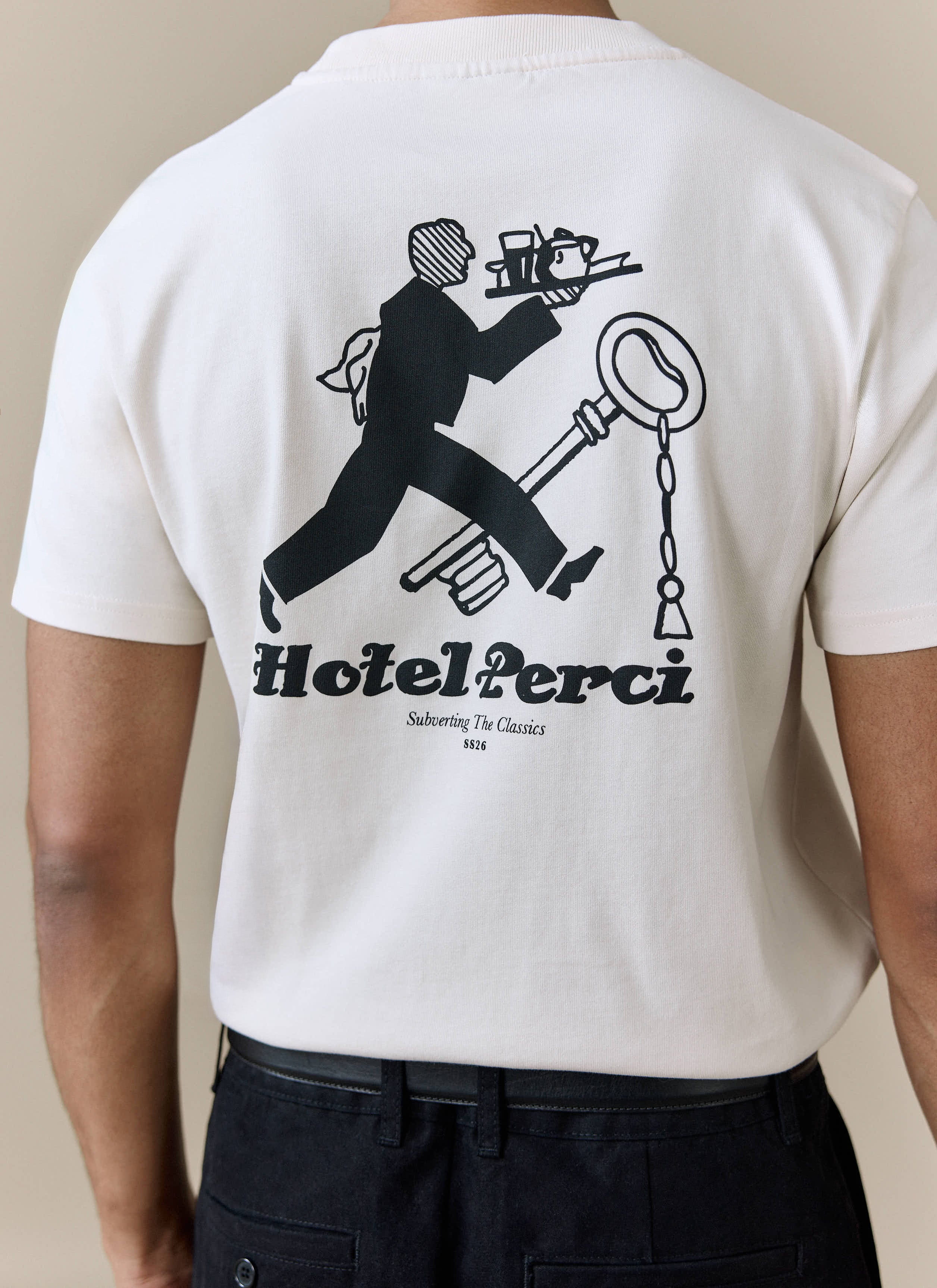 Hotel T Shirt | Organic Cotton | Cream