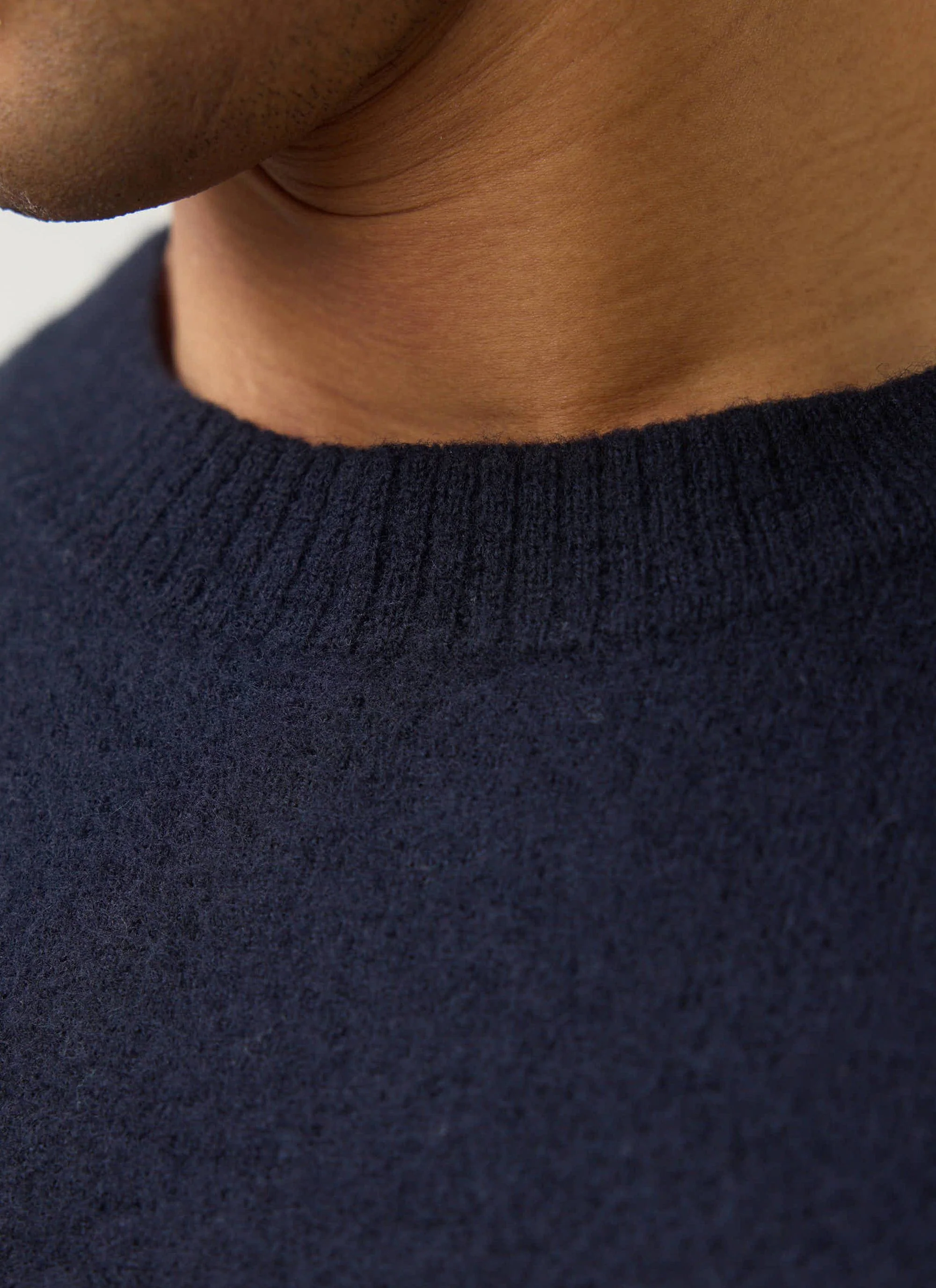 Jacquard Merino Wool Jumper | Guinness x Percival | Navy - Image 4