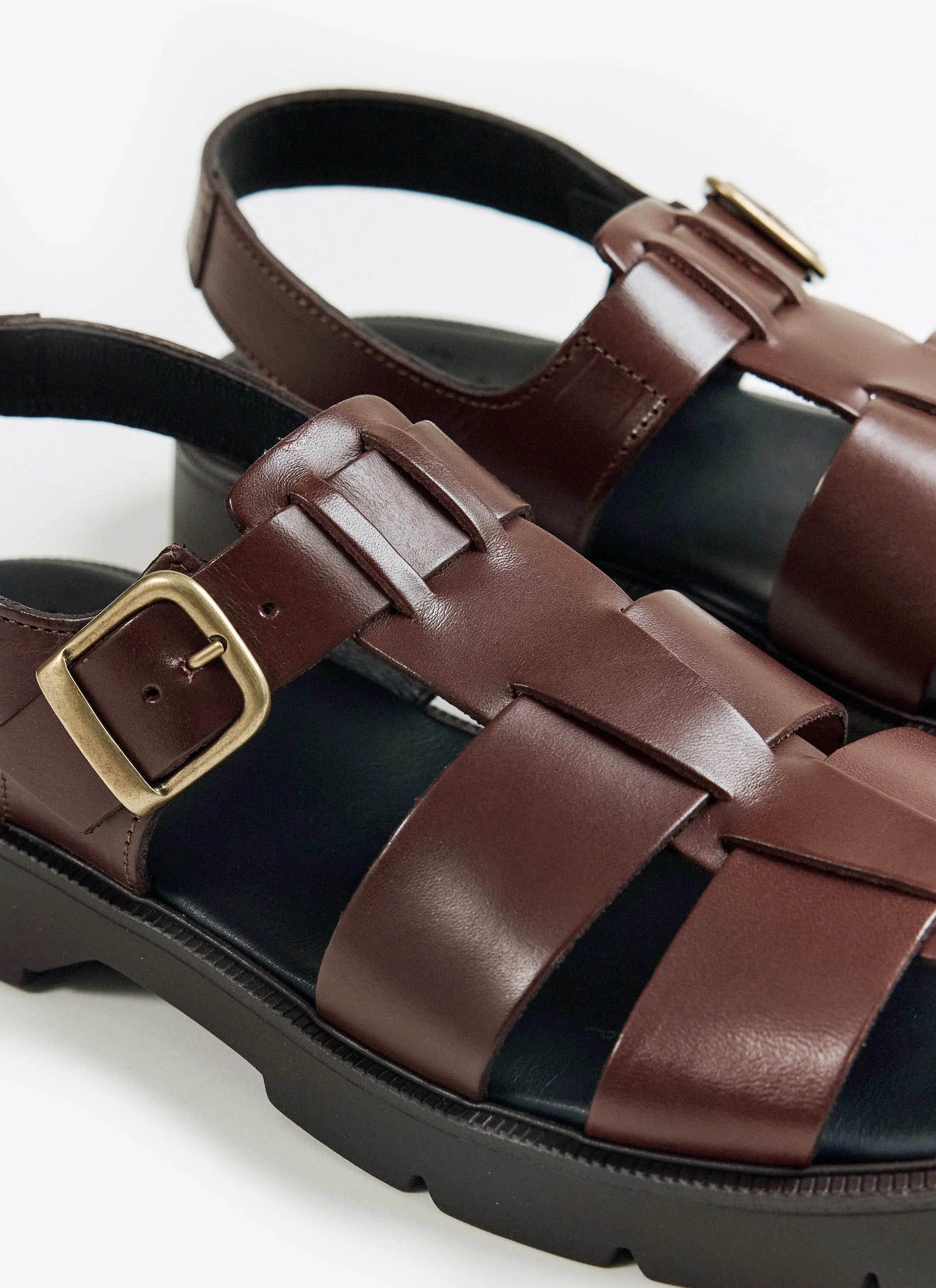 Kleman | Ballast VGT Sandal | Marron - Image 3