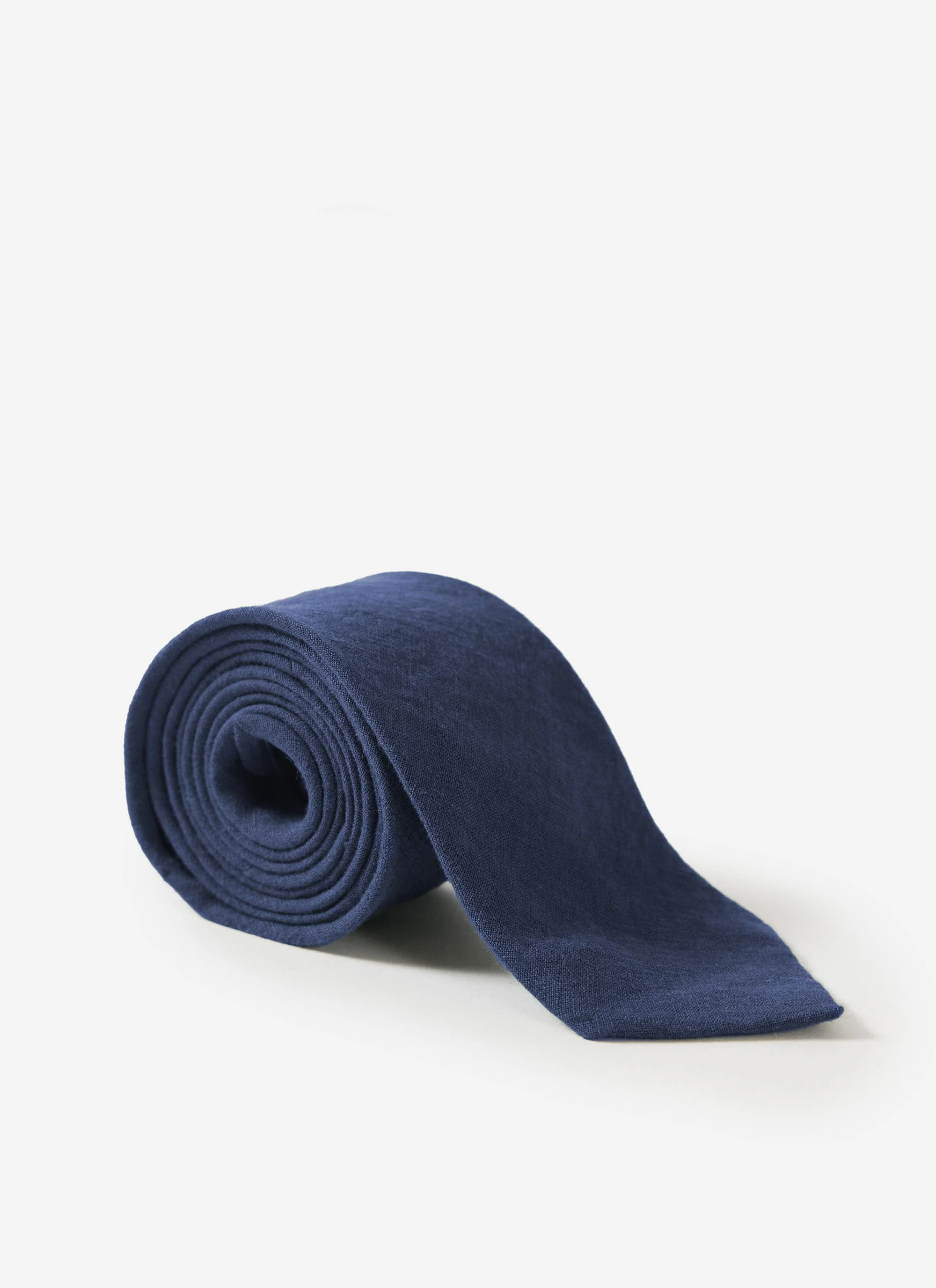 Linen Tie | Navy