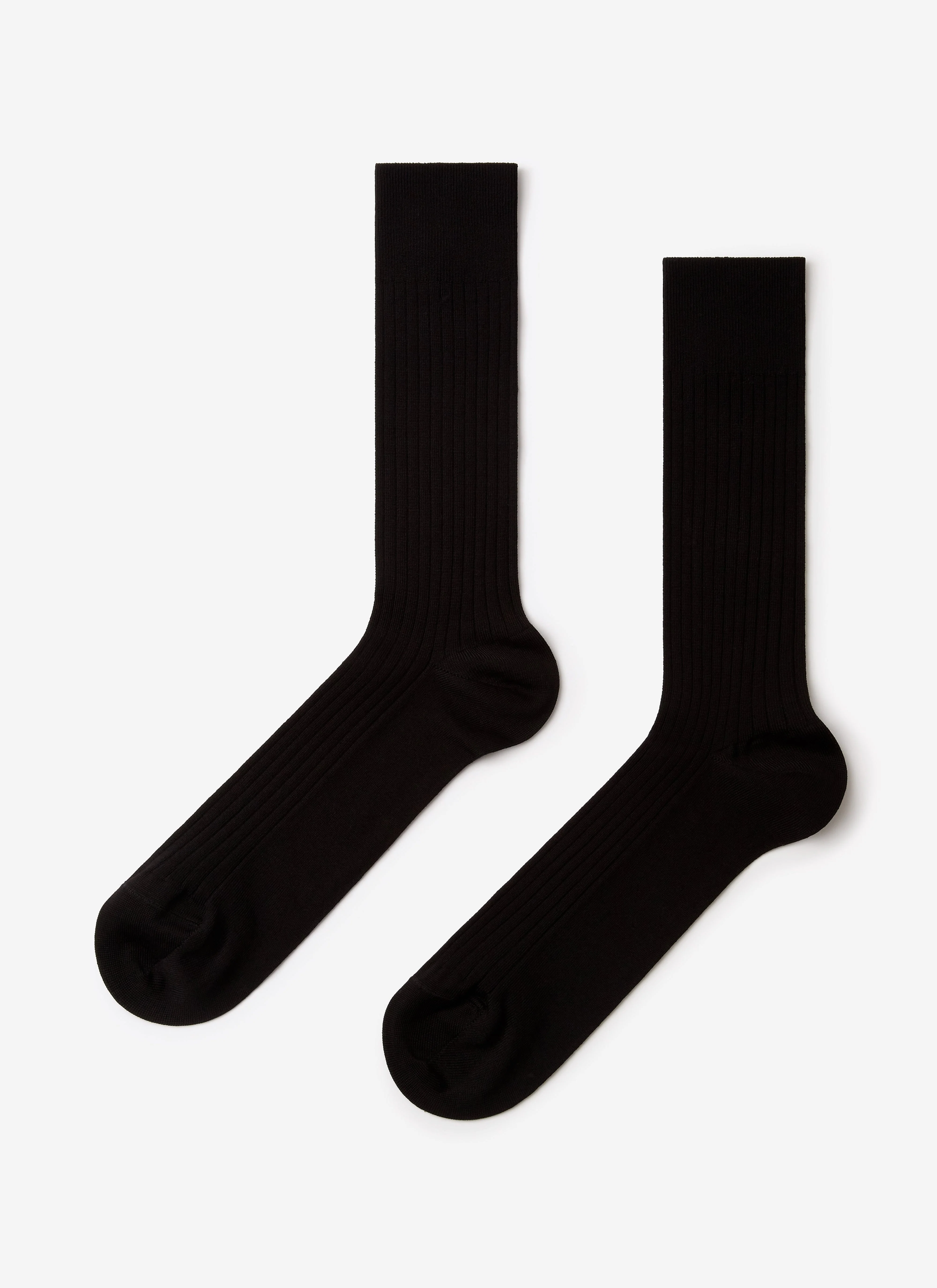 Loafer Dress Socks | Black - Image 2