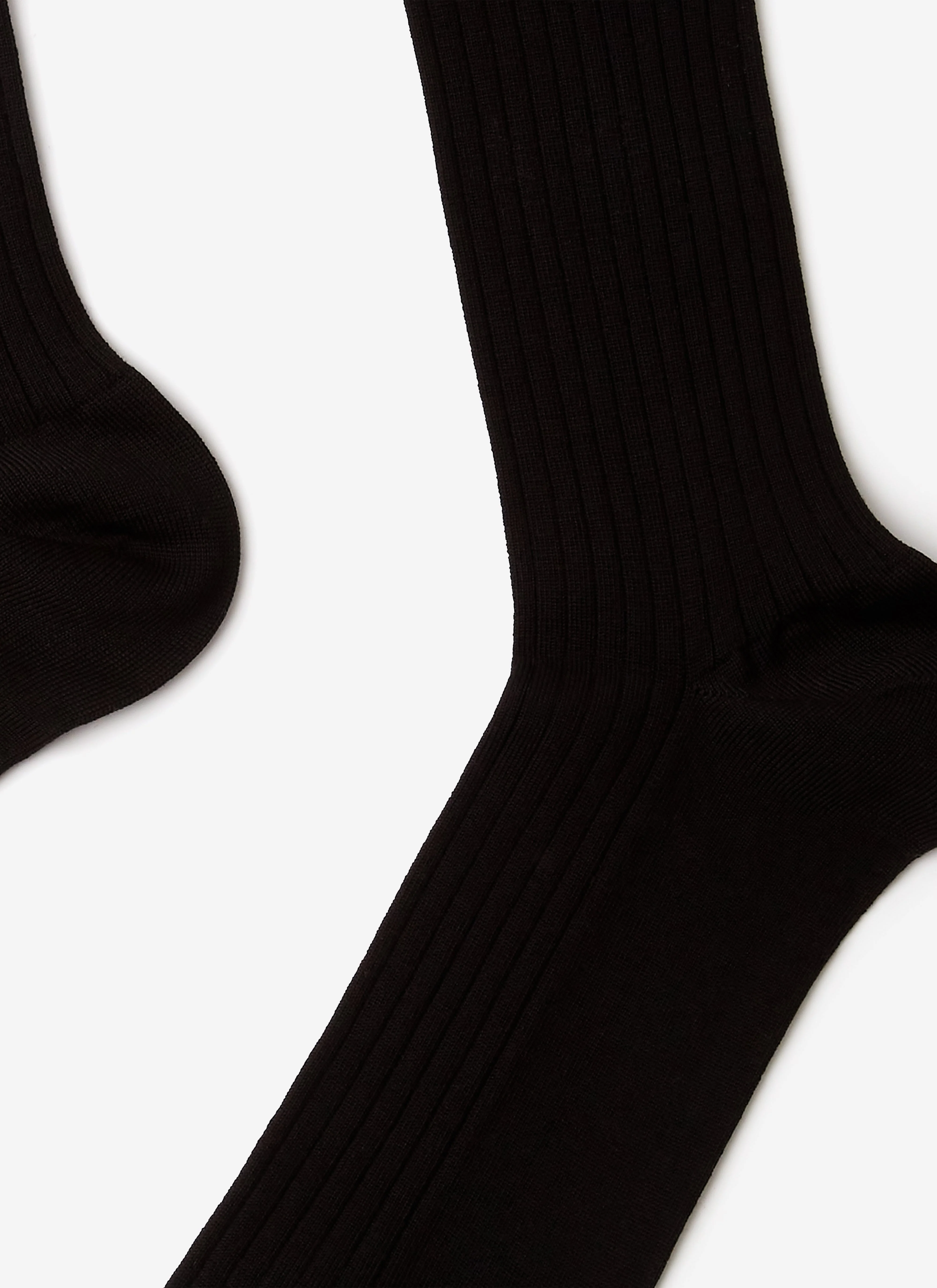Loafer Dress Socks | Black - Image 3