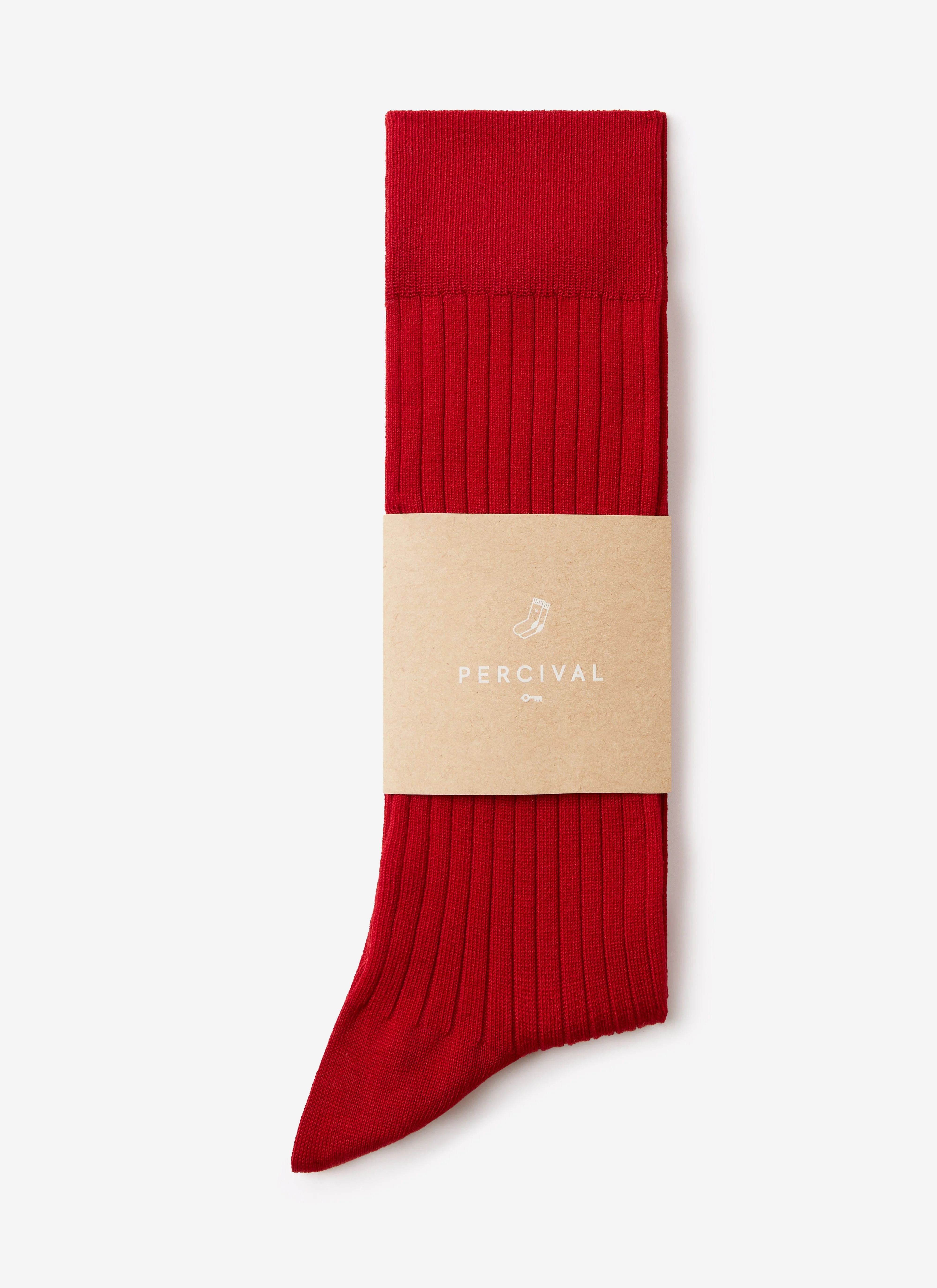 Loafer Dress Socks | Red
