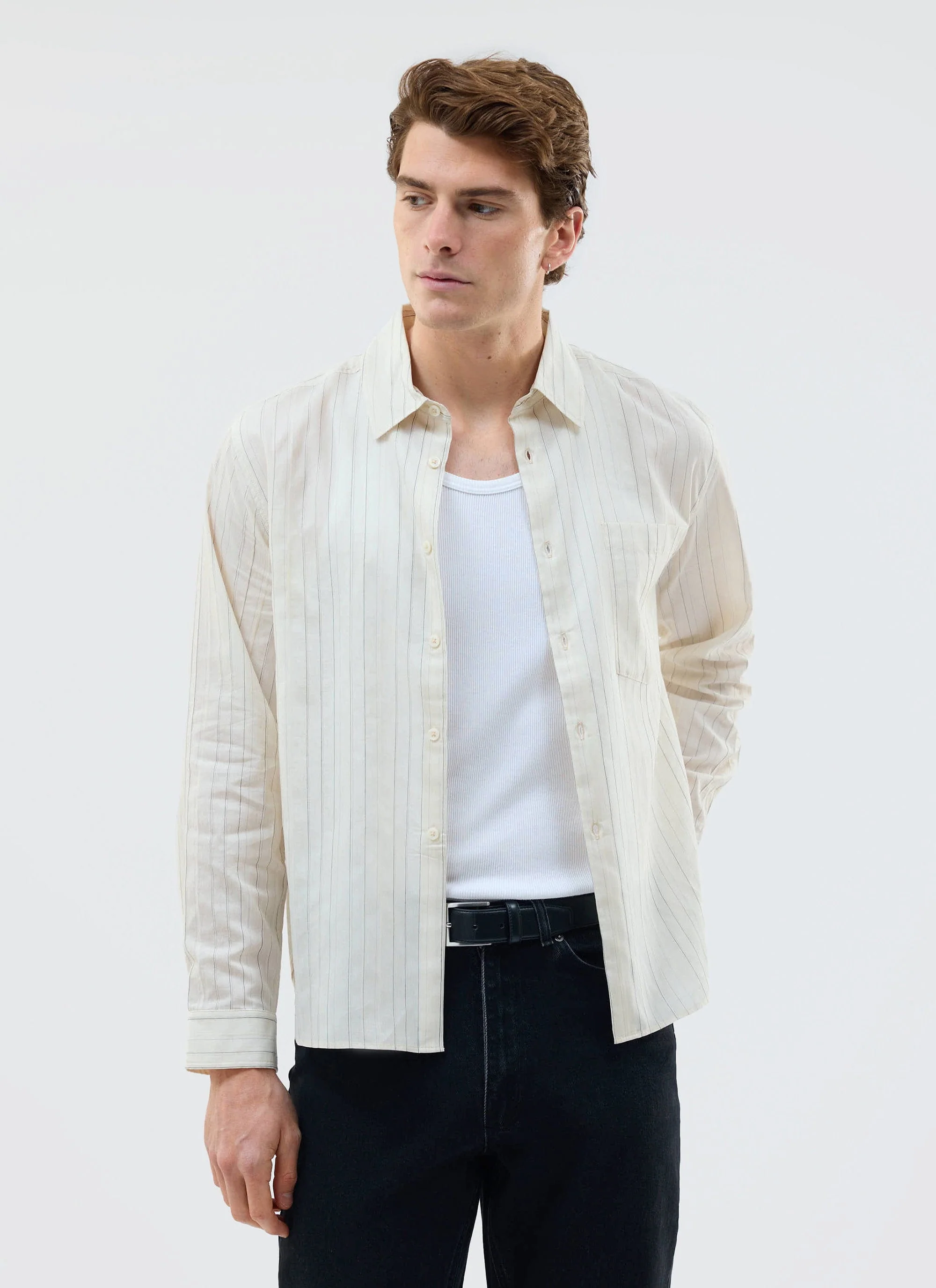 Lorenzo Pearce Shirt | Cream