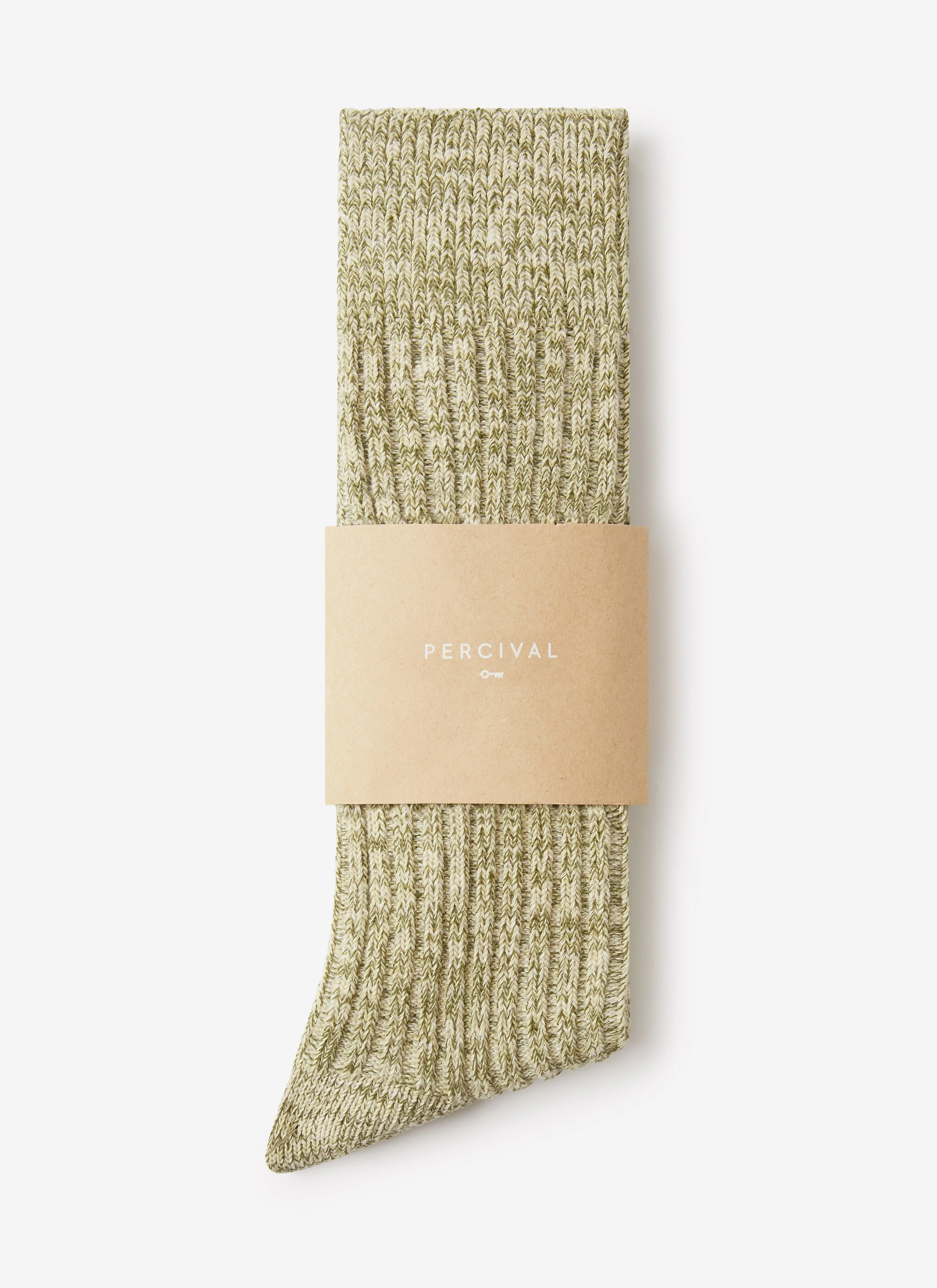 Marl Socks | Fern Green