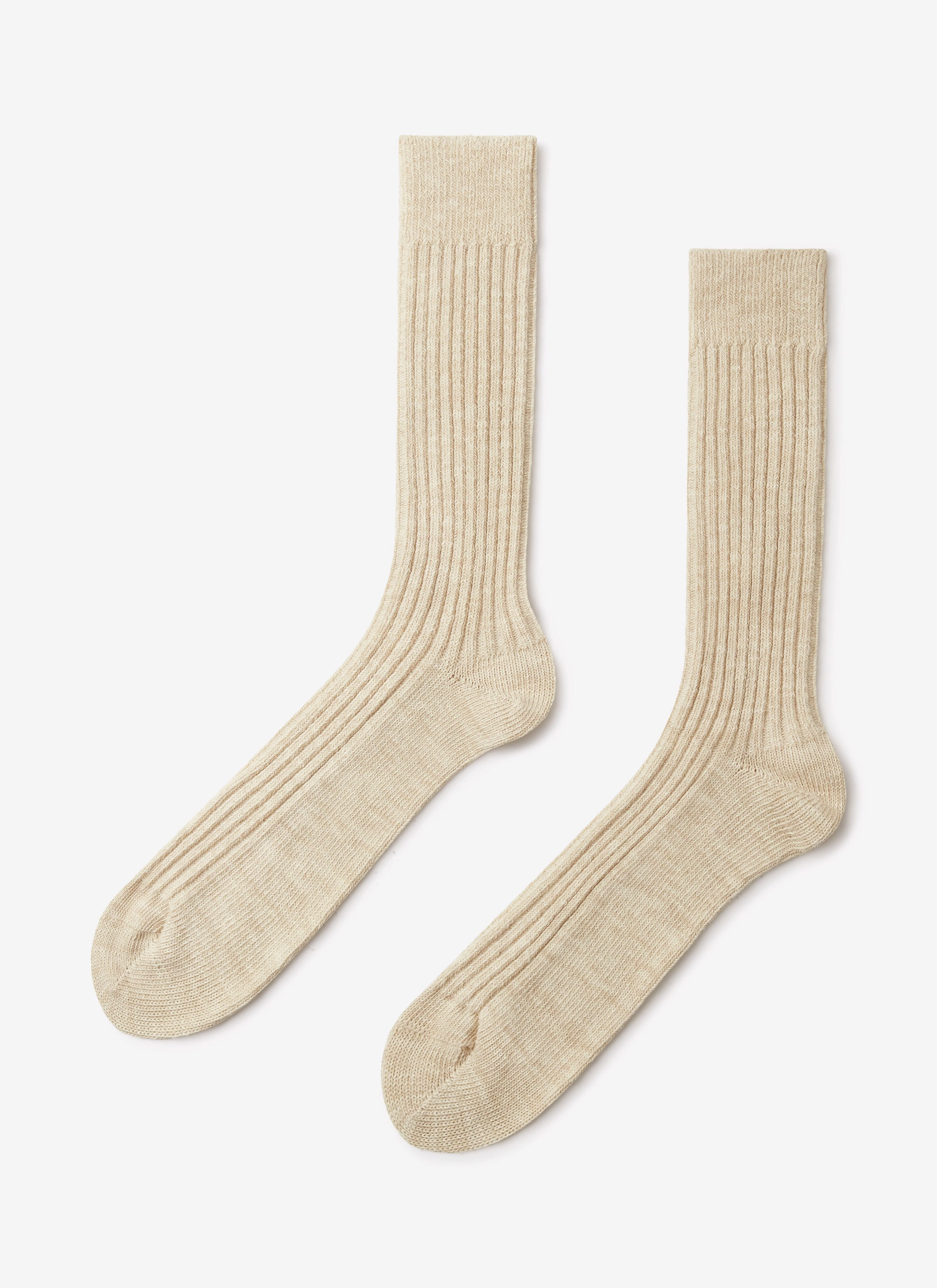 Marl Socks | Oat - Image 3