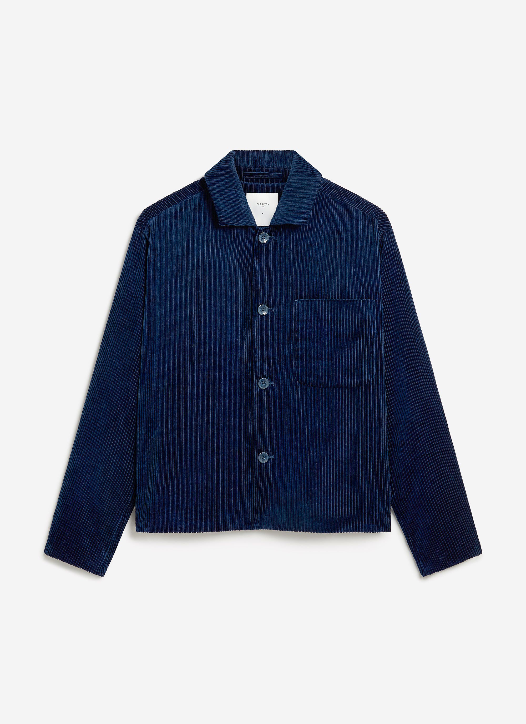 Cord Overshirt | Navy - Image 9