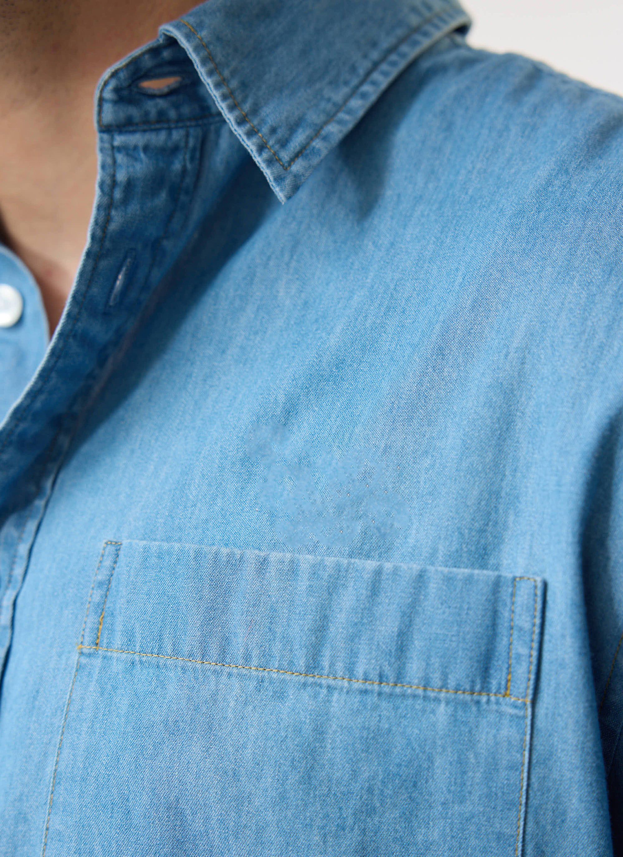 Marco Pearce Shirt | Denim | Blue - Image 5