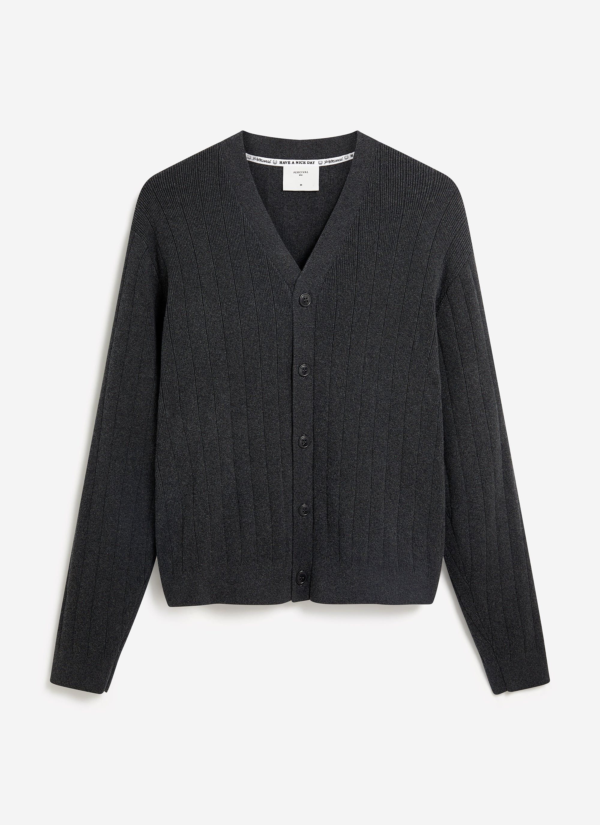 Editor Cardigan | Cotton | Grey - Image 7